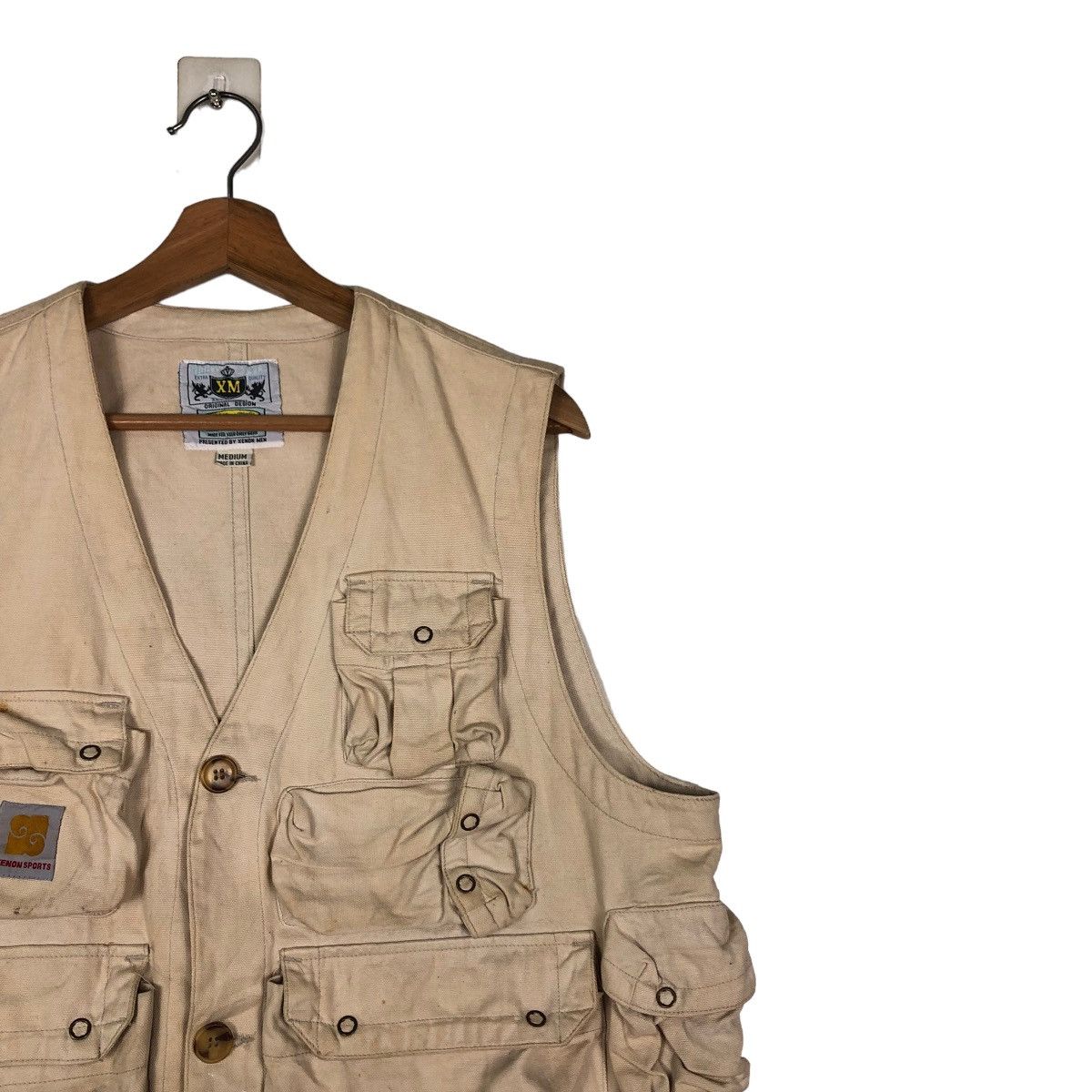 Japanese Brand × Vintage 📌VINTAGE VEST UTILITY MULTI POCKET WORK XENON SPORT Size US M / EU 48-50 / 2 - 7 Thumbnail
