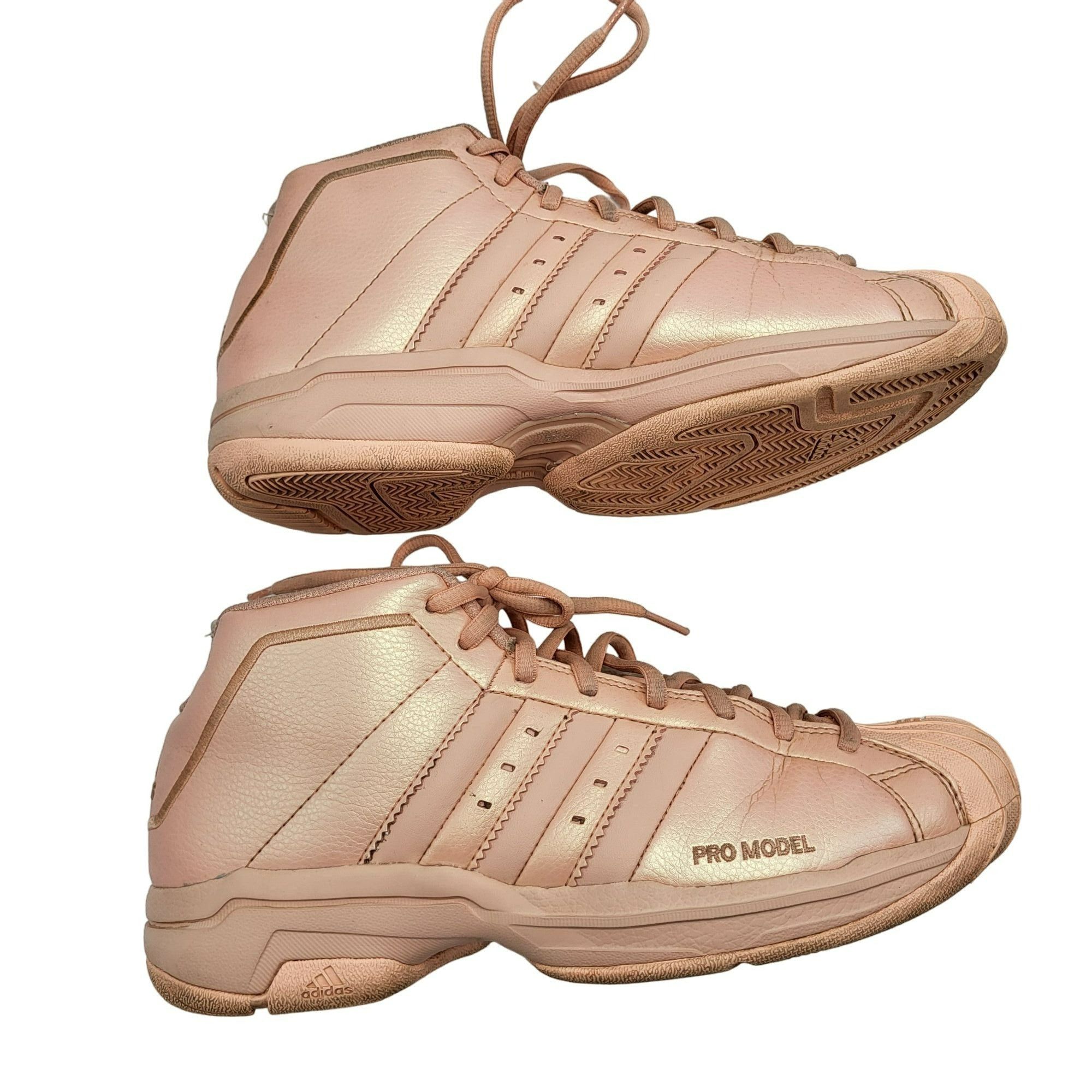 Adidas Adidas Pro Model 2G Glow Metallic Pink High Top Sneakers 7.5 Size US 7.5 / EU 40-41 - 7 Thumbnail