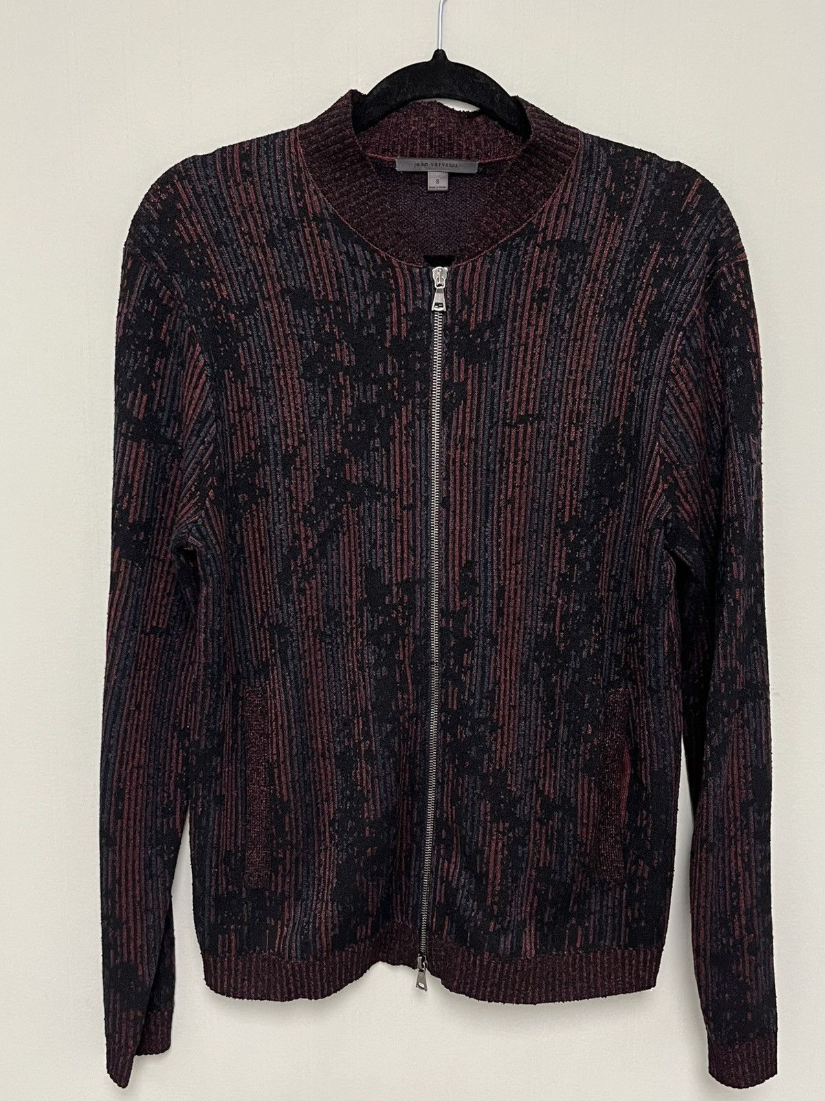 John Varvatos Jacquard cardigan. Size small Size US S / EU 44-46 / 1 - 5 Thumbnail