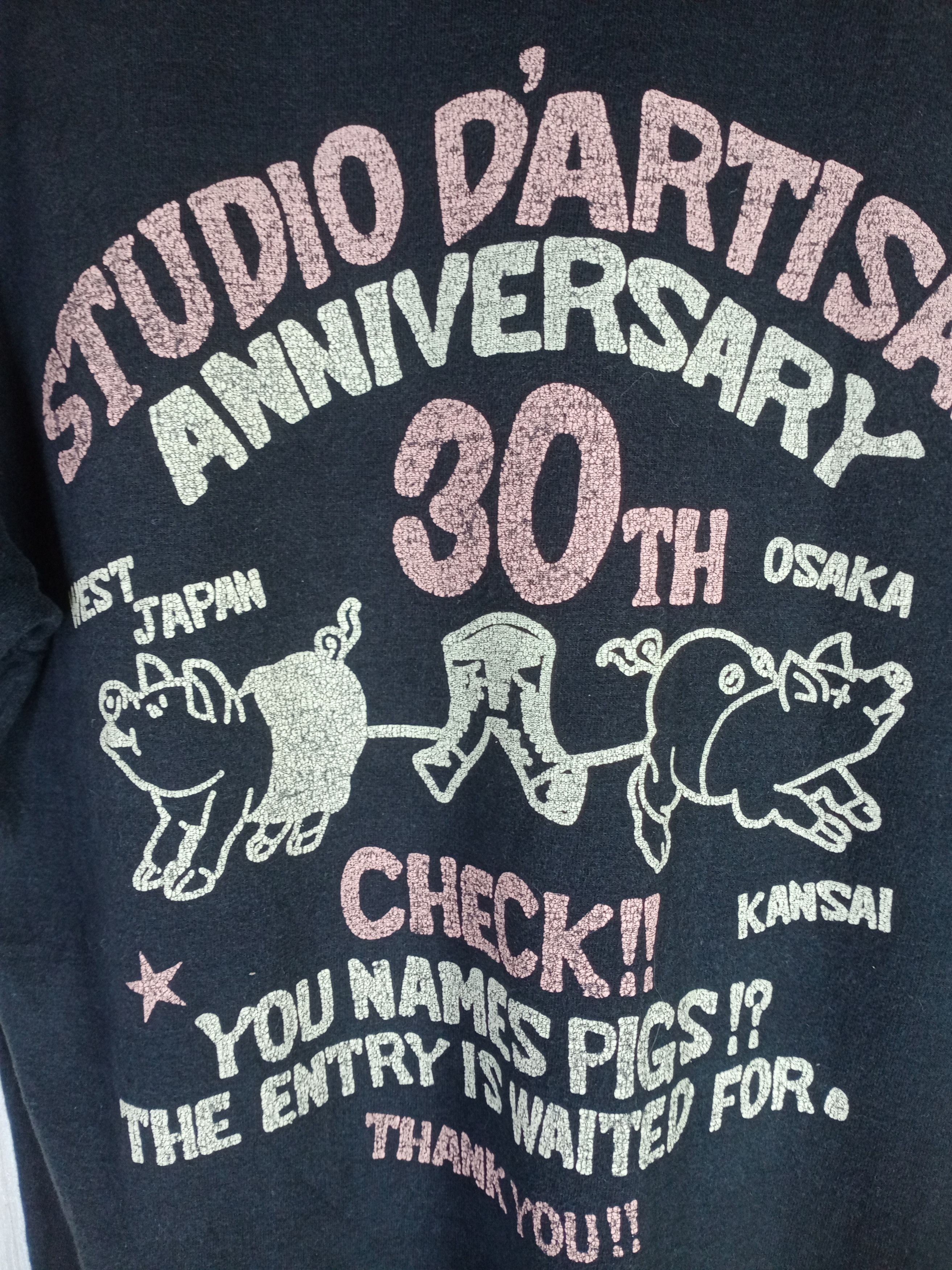 Studio D'Artisan Rare Vintage Studio D'artisan Anniversary 30th Tshirt Size US M / EU 48-50 / 2 - 2 Thumbnail