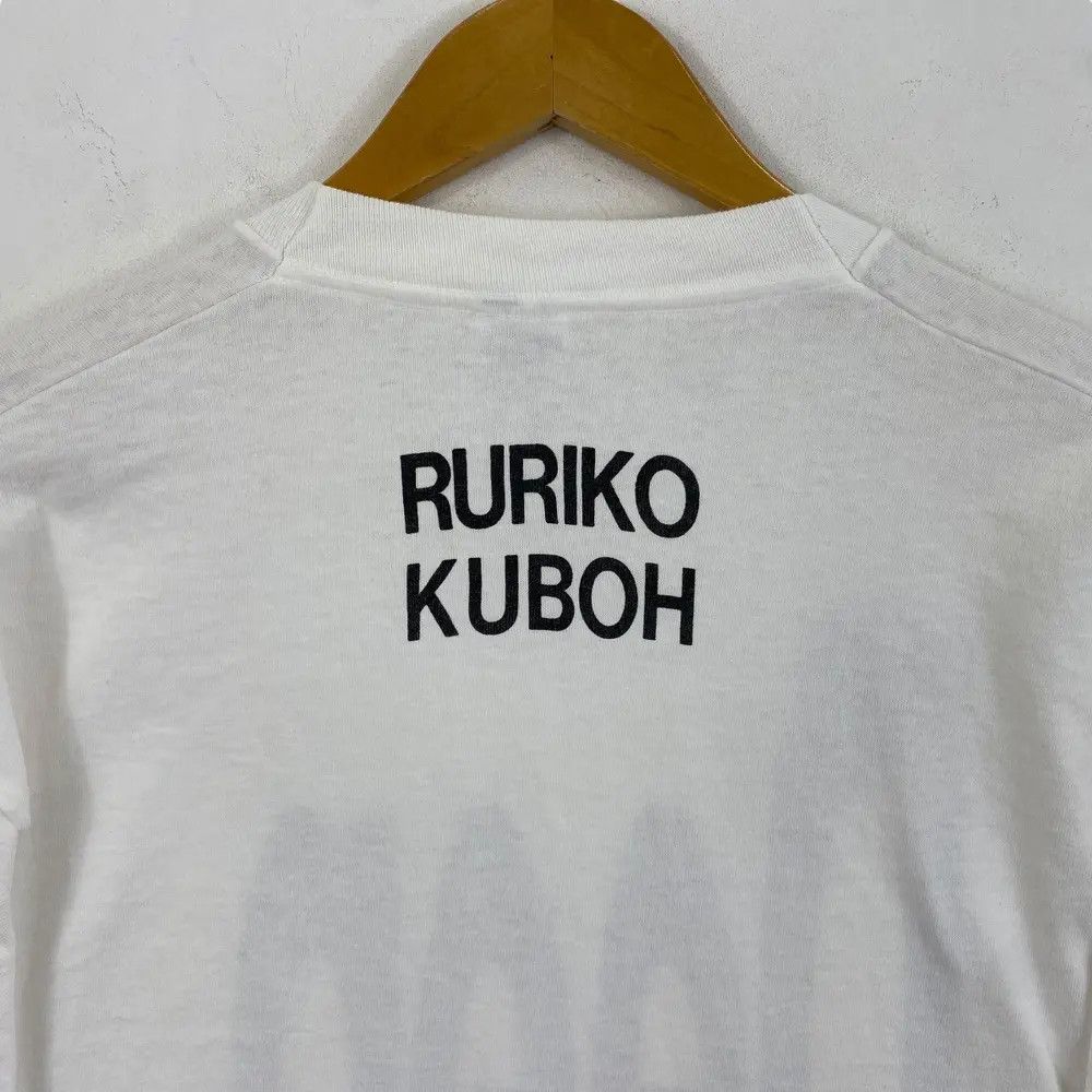 Band Tees Vintage 90's RURIKO KUBOH "Deep" Japanese Singer Promo Tee Size US L / EU 52-54 / 3 - 5 Thumbnail