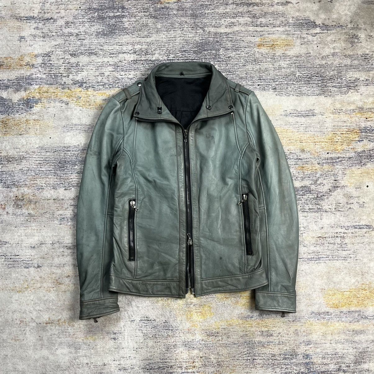 Shellac Shellac rider Leather jacket vkei style Size US S / EU 44-46 / 1 - 2 Thumbnail