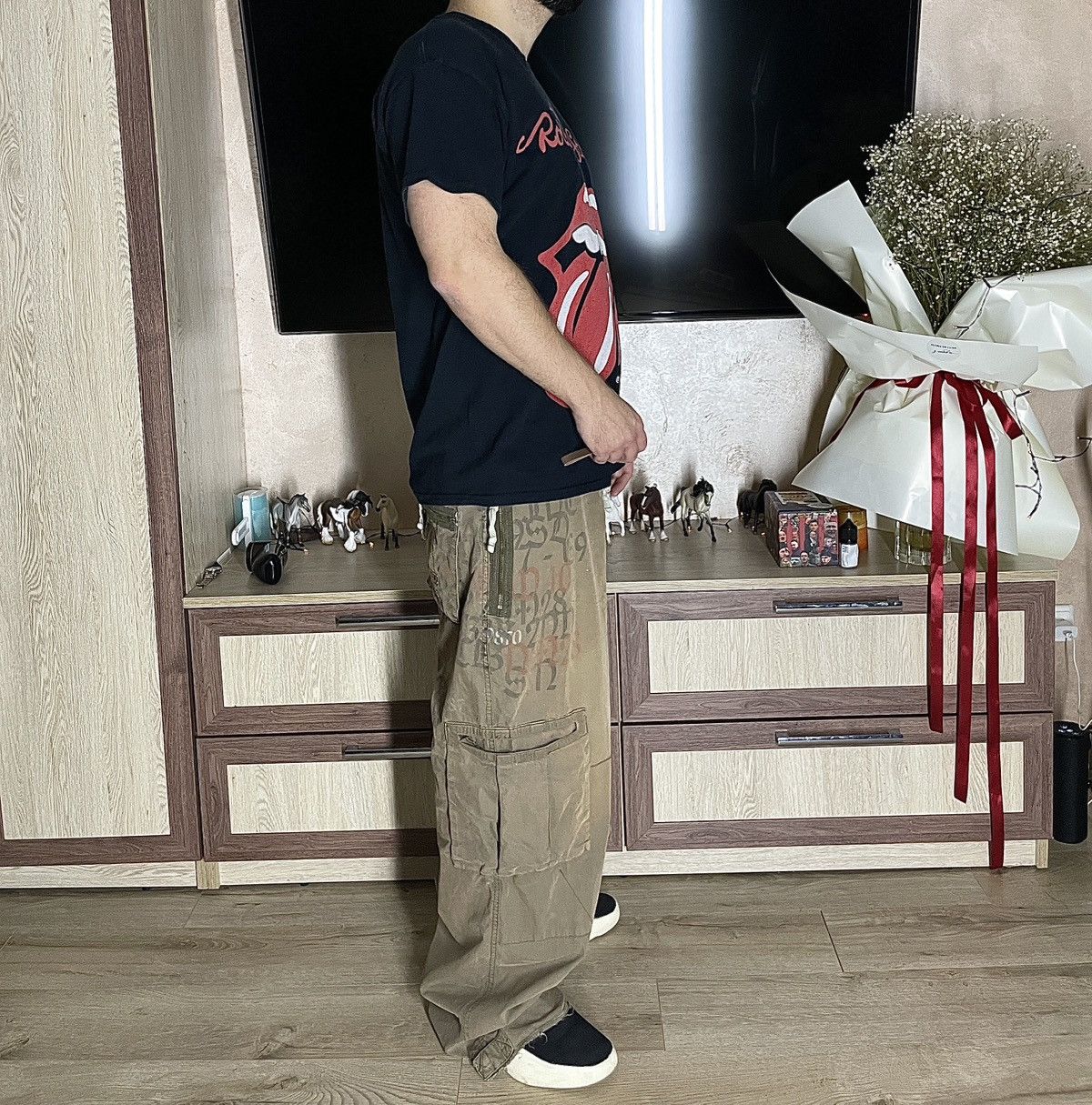 Ringspun Vintage Ringspun cargo parachute pants numerals Size US 36 / EU 52 - 23 Thumbnail