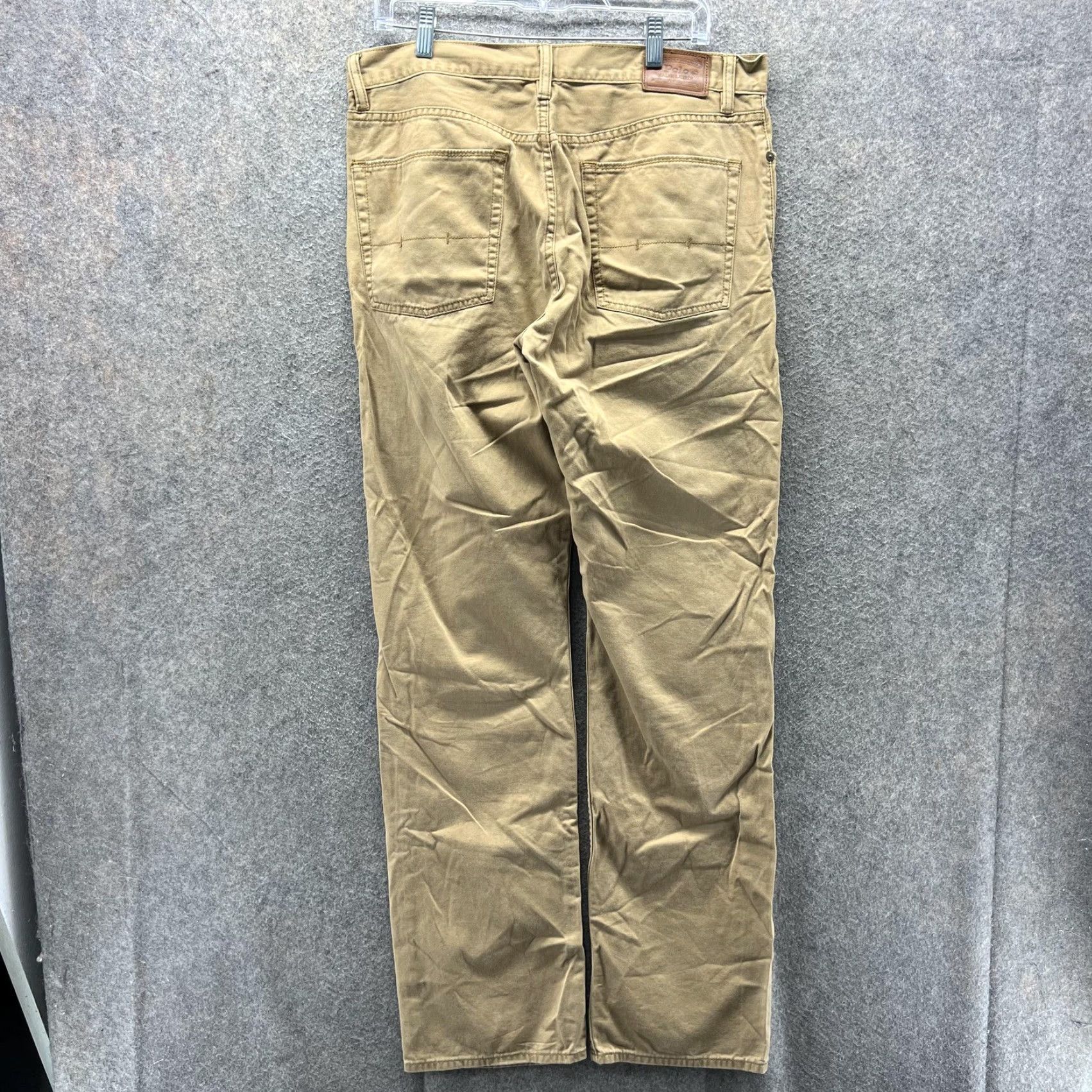 Polo Ralph Lauren VINTAGE Polo Ralph Lauren Pants Mens 34x34 Beige Chino 5 Pocket Straight Leg Size US S / EU 44-46 / 1 - 2 Thumbnail