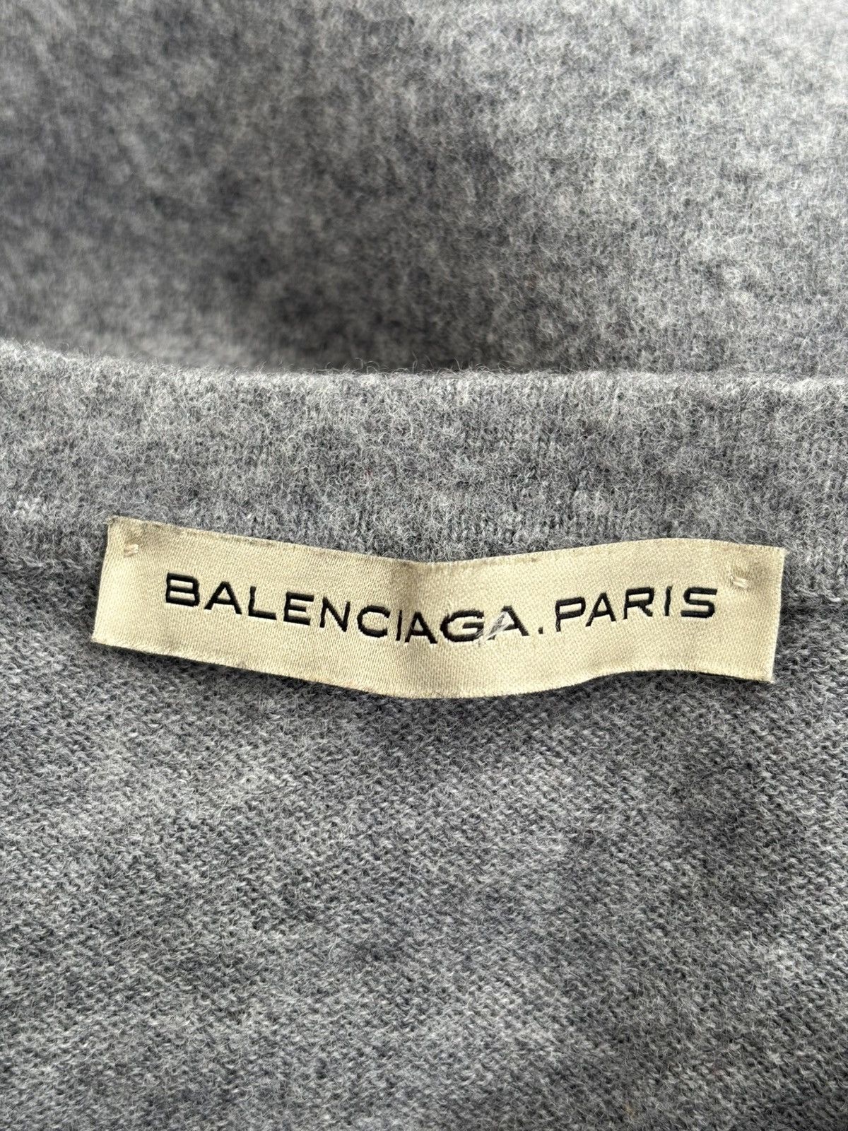 Balenciaga AW13 Two Tone Wool Sweater Size US XS / EU 42 / 0 - 3 Thumbnail