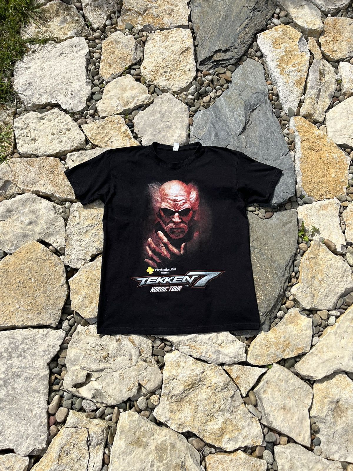 Play Station Plus Tekken 7 Nordic Tour tee t-shirt 2016/2017
