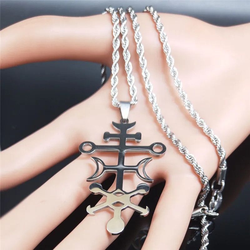Jewelry Seal Sigil of Lilith Pendant Charms Necklace Emblem Size ONE SIZE - 2 Thumbnail