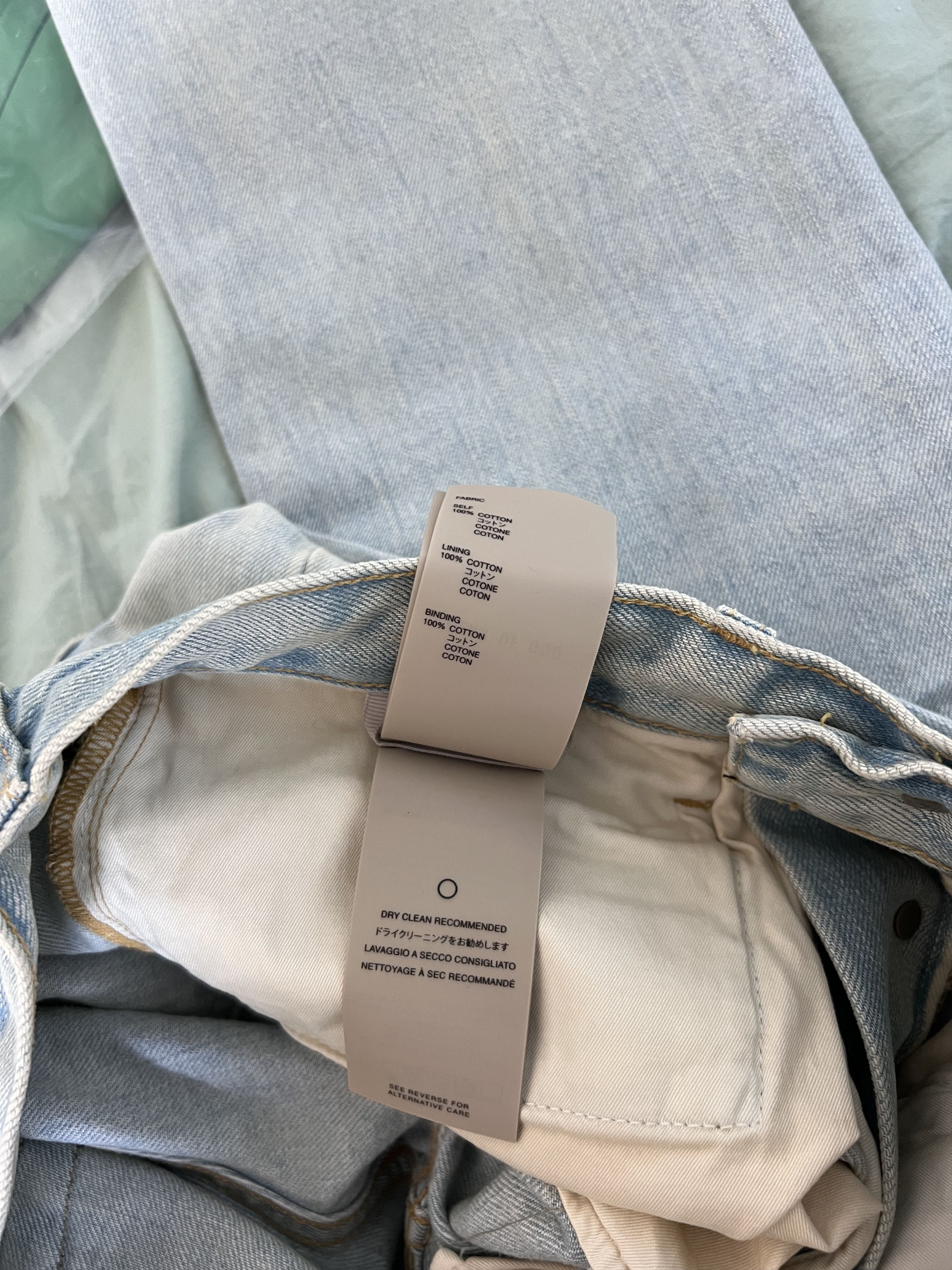 Fear of God Fear of God 8th Collection Jeans in Light Indigo Size US 30 / EU 46 - 10 Thumbnail