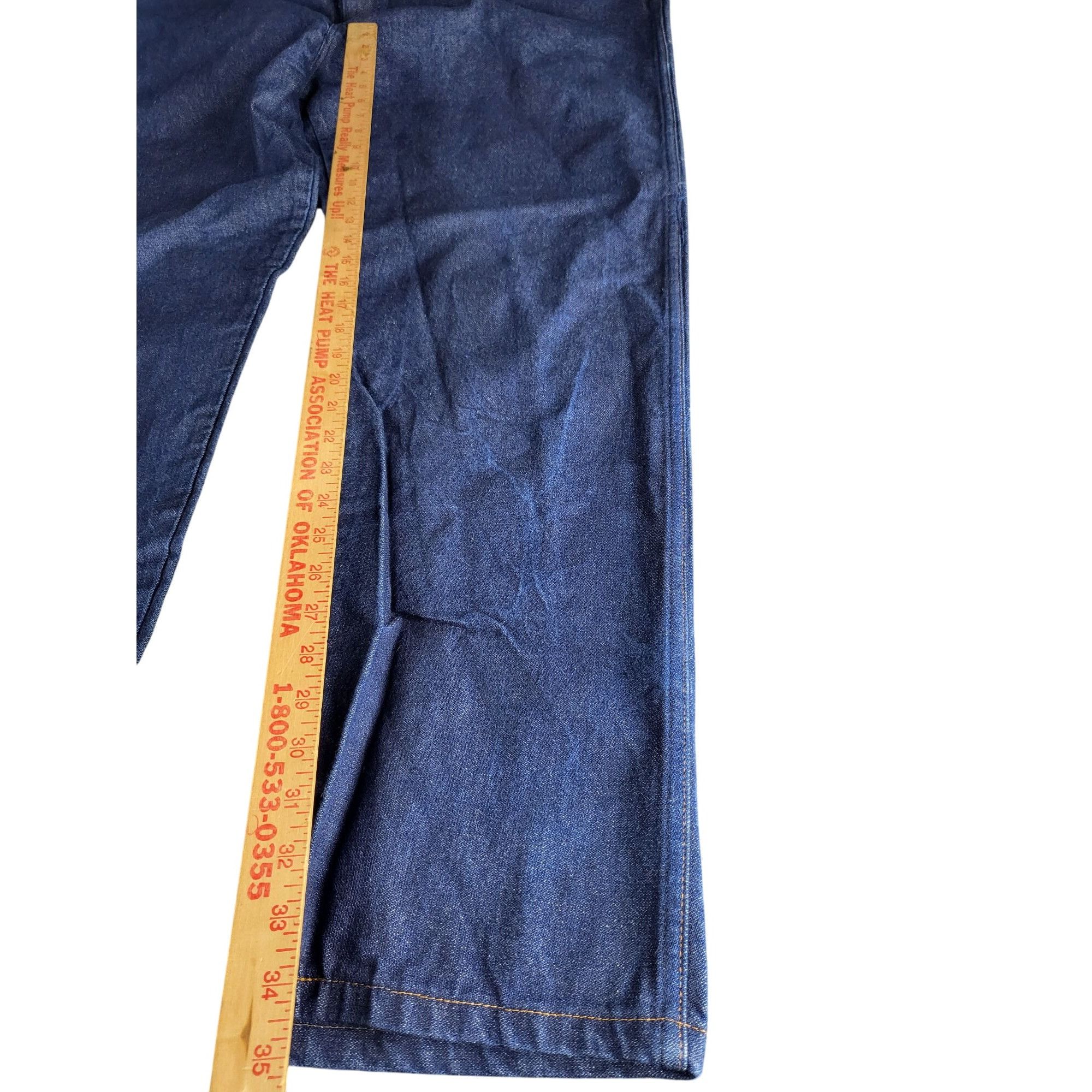 Wrangler Wrangler Jeans Men Sz 54X34 13MMZXS Blue Denim Straight Leg Size US 44 / EU 60 - 3 Thumbnail