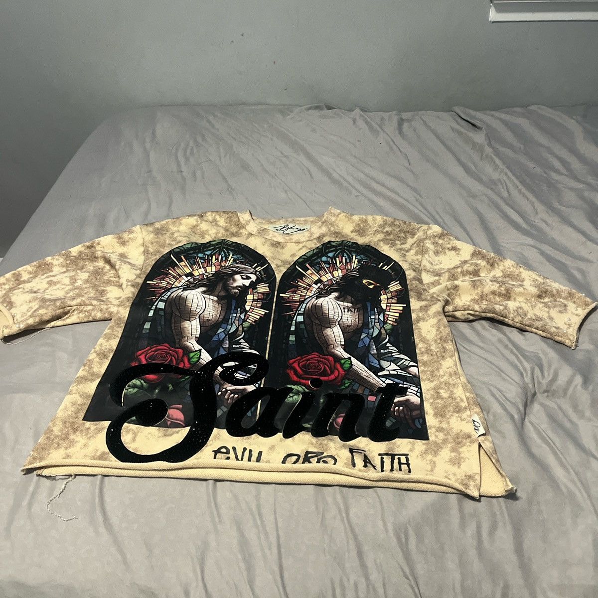 Other Cropped t shirt faith or evil Size US XS / EU 42 / 0 - 1 Thumbnail