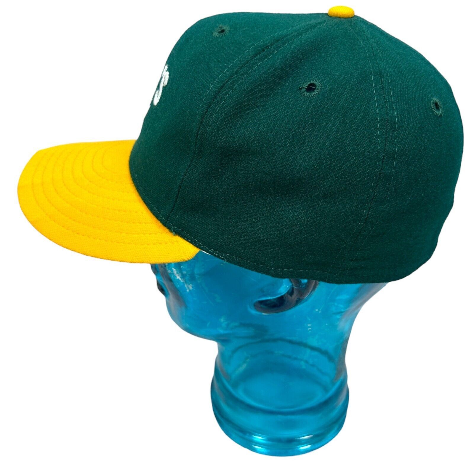 New Era Vintage New Era Oakland Athletics Cap Men’s 7 1/8 Green Size ONE SIZE - 4 Thumbnail