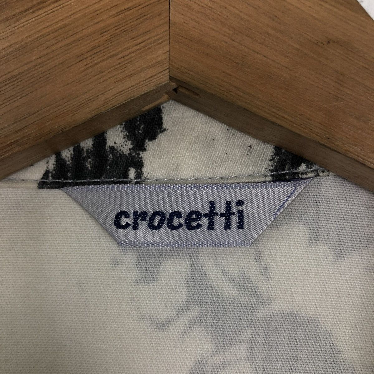 Japanese Brand VINTAGE BIKER JACKET OVERPRINT FLOWER CROCETTI ISSEY MIYAKE Size US M / EU 48-50 / 2 - 13 Thumbnail
