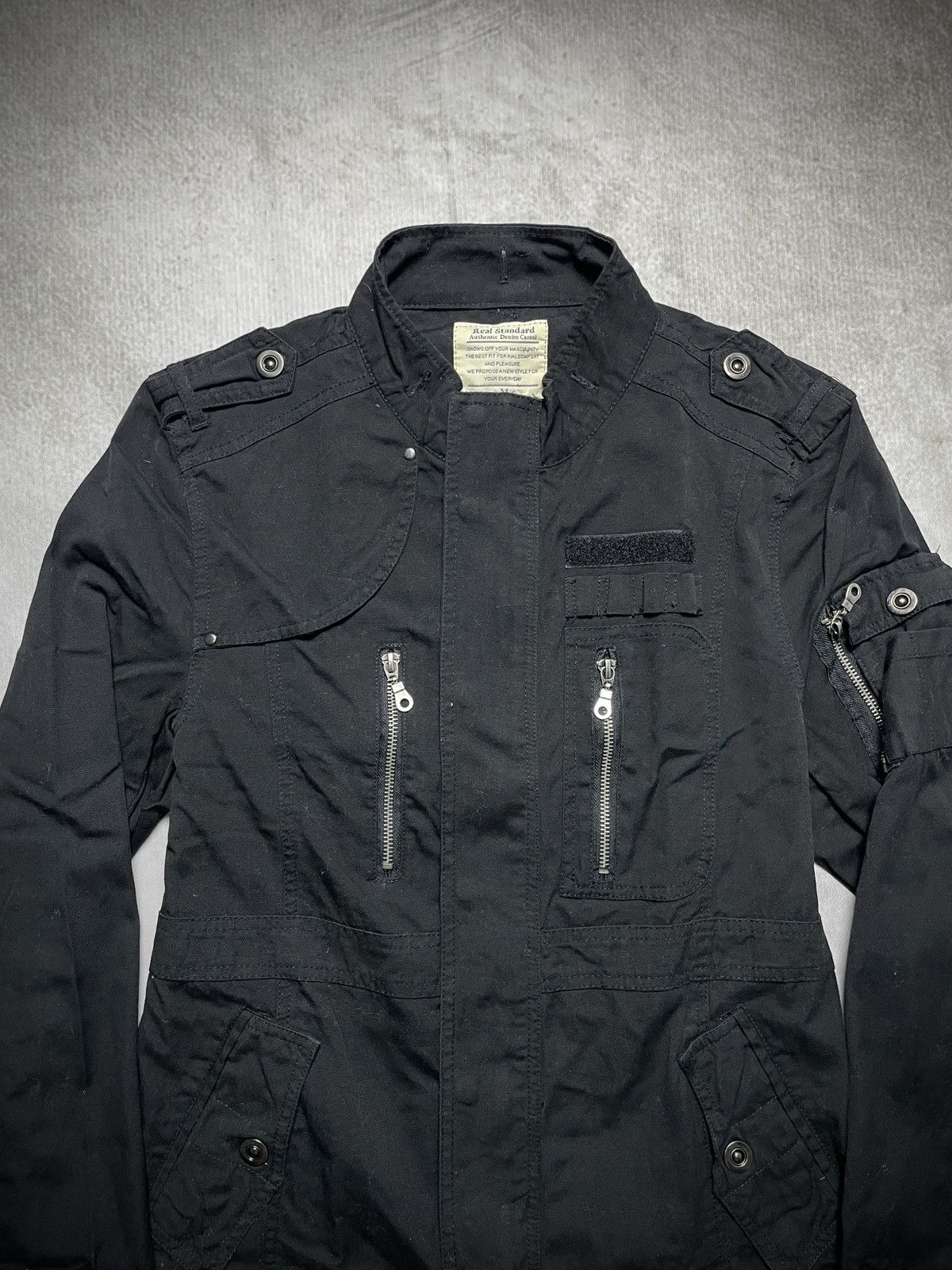 Japanese Brand 2000’s Real Standard - Vkei Style Bondage Parka Jacket Size US M / EU 48-50 / 2 - 3 Thumbnail