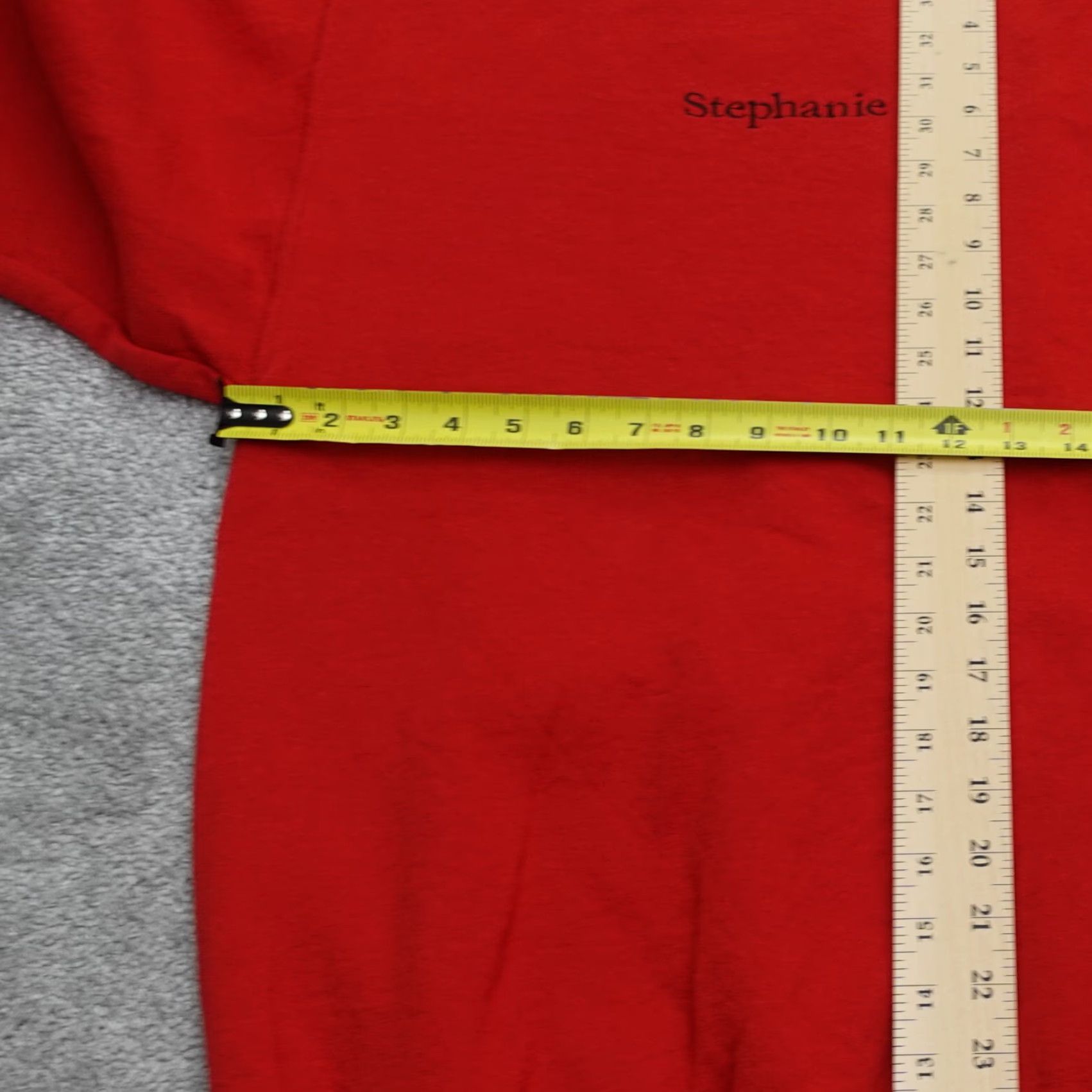 Jerzees VINTAGE Jerzees Nublend Pullover Sweatshirt Unisex 2XL Red Solid Fleece Crew Neck Casual Size US XXL / EU 58 / 5 - 7 Thumbnail