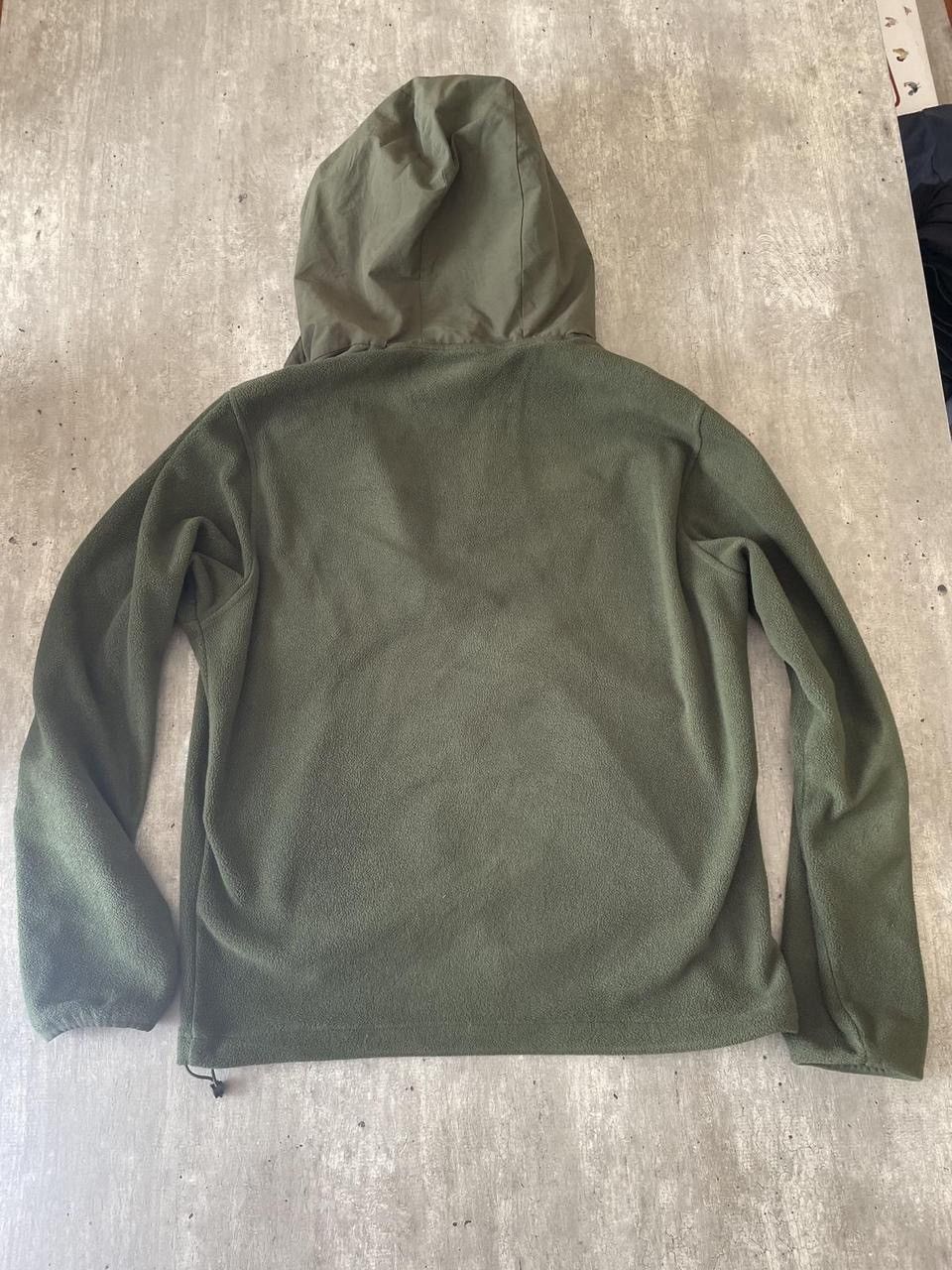 Mango Olive green fleece hoodie Size US M / EU 48-50 / 2 - 2 Thumbnail
