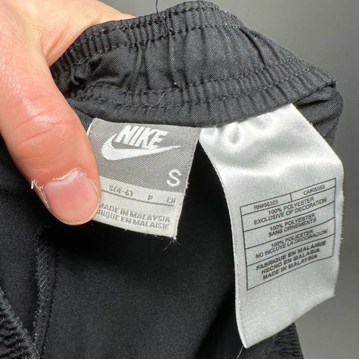 Y2K Nike track pants vintage black/pink