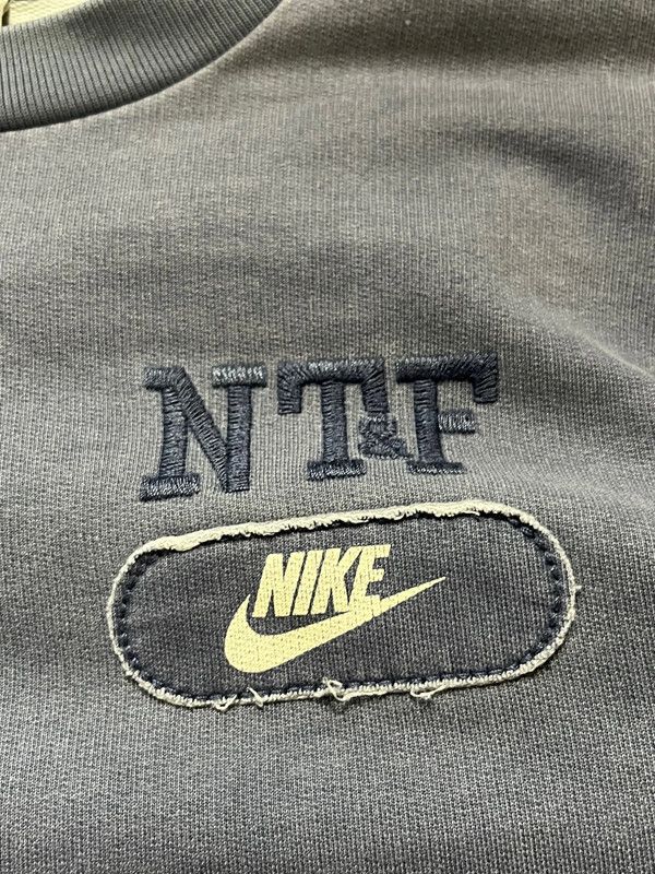 Nike Nike Y2K grey crewneck wash 2000s Size US M / EU 48-50 / 2 - 6 Thumbnail