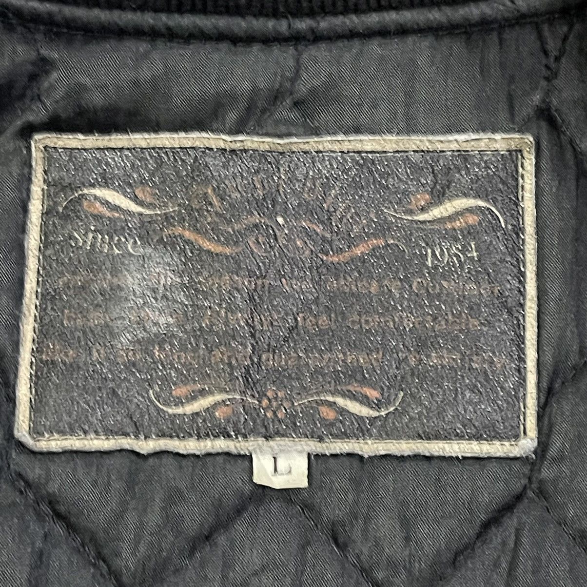 BIGI Vintage Just Bigi Wool Leather Varsity Jacket Size US L / EU 52-54 / 3 - 9 Thumbnail