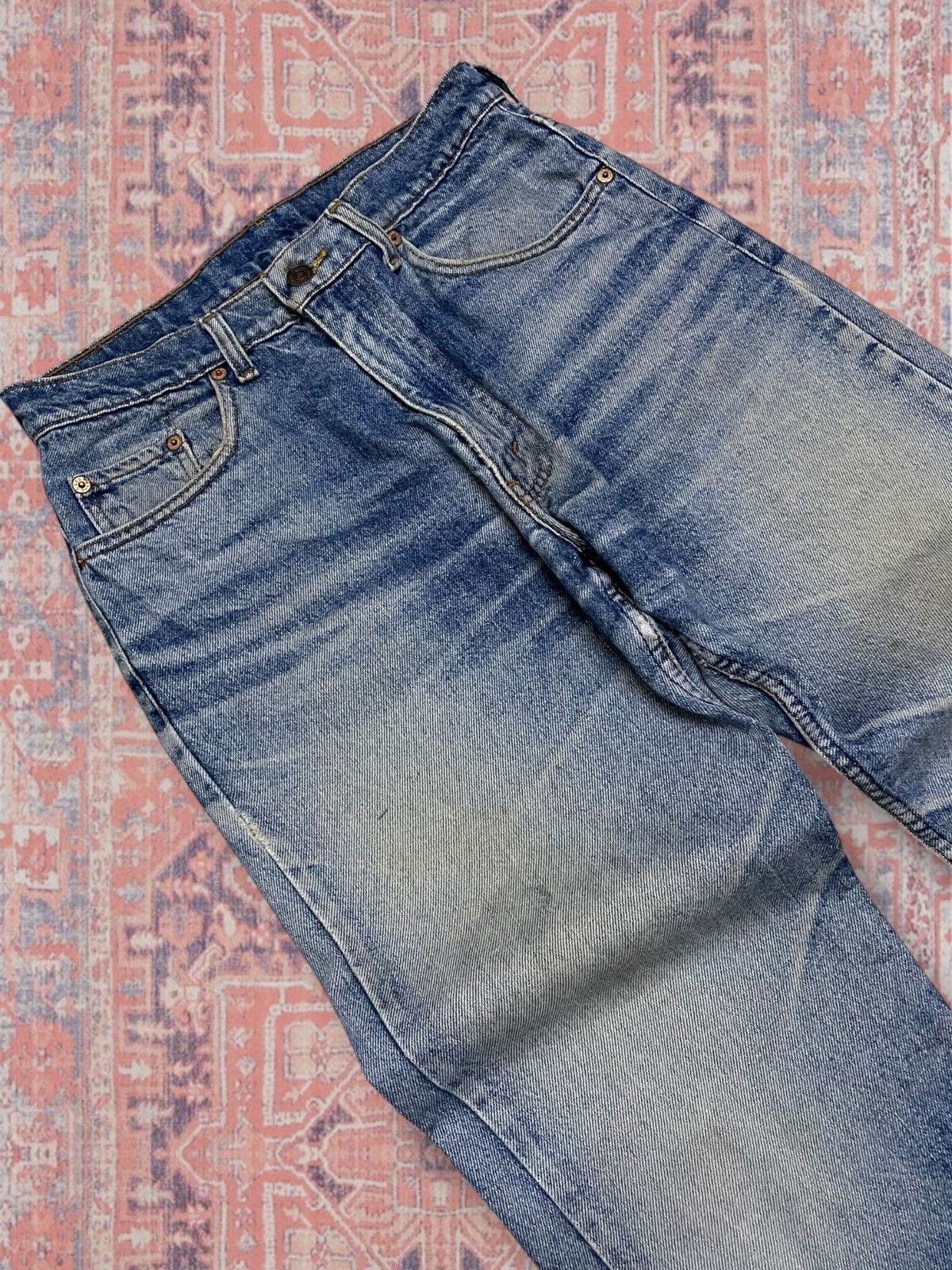 Levi's Vintage Clothing Vintage 1990s Rare Designer Levis 616 Mudwash Distressed Size US 29 - 7 Thumbnail