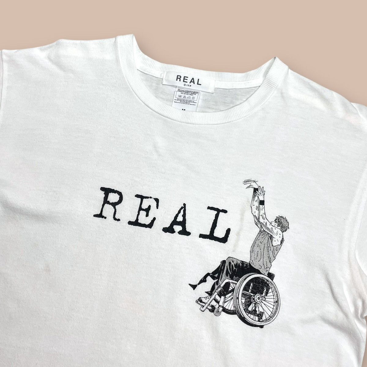 Anime Takehiko Inoue "REAL"(Manga) Tee Size US M / EU 48-50 / 2 - 3 Thumbnail