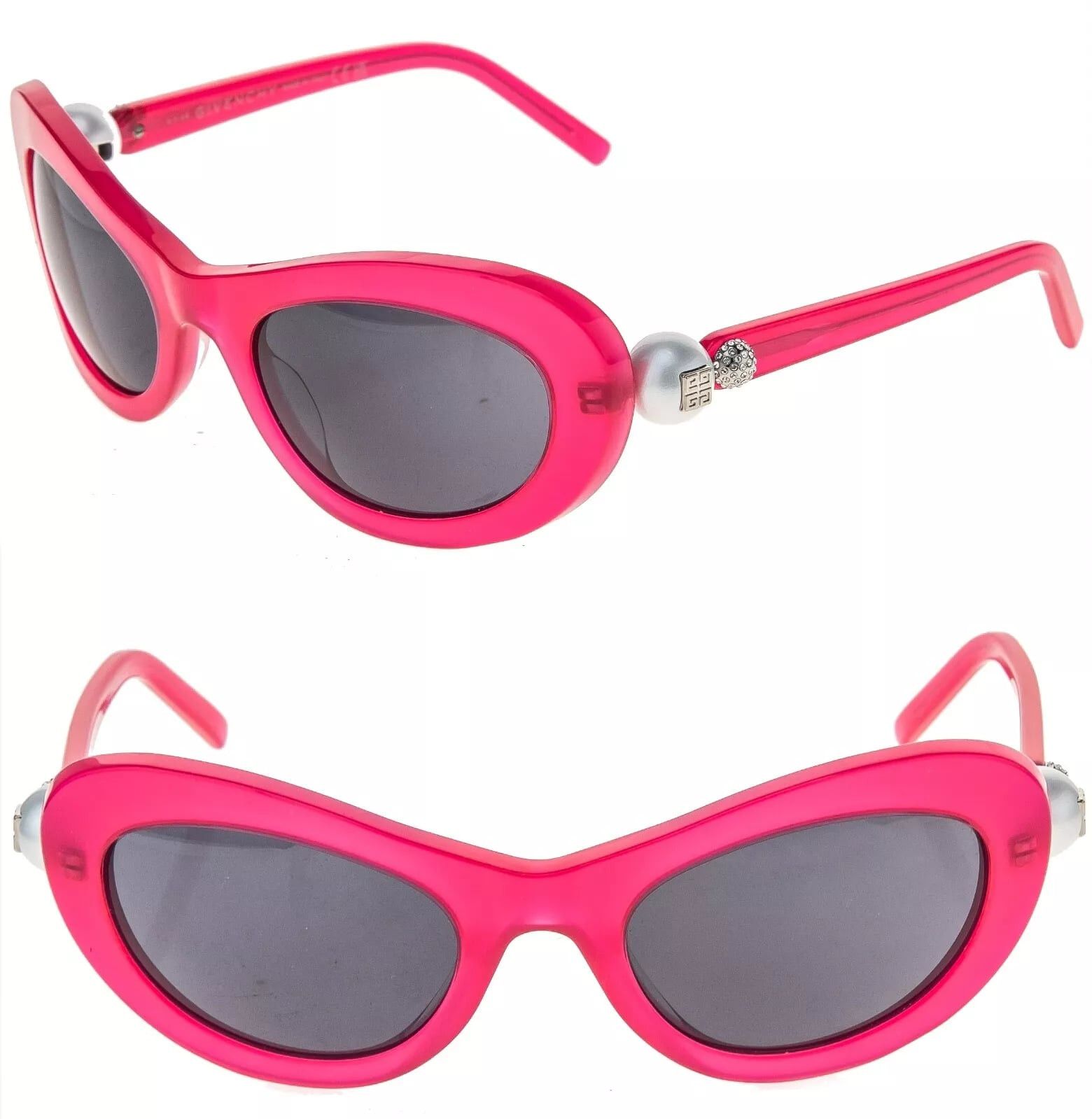 Givenchy GIVENCHY 4G PEARL 40070 Pink Fuxia GV40070U Wrap Sunglasses Size ONE SIZE - 1 Thumbnail