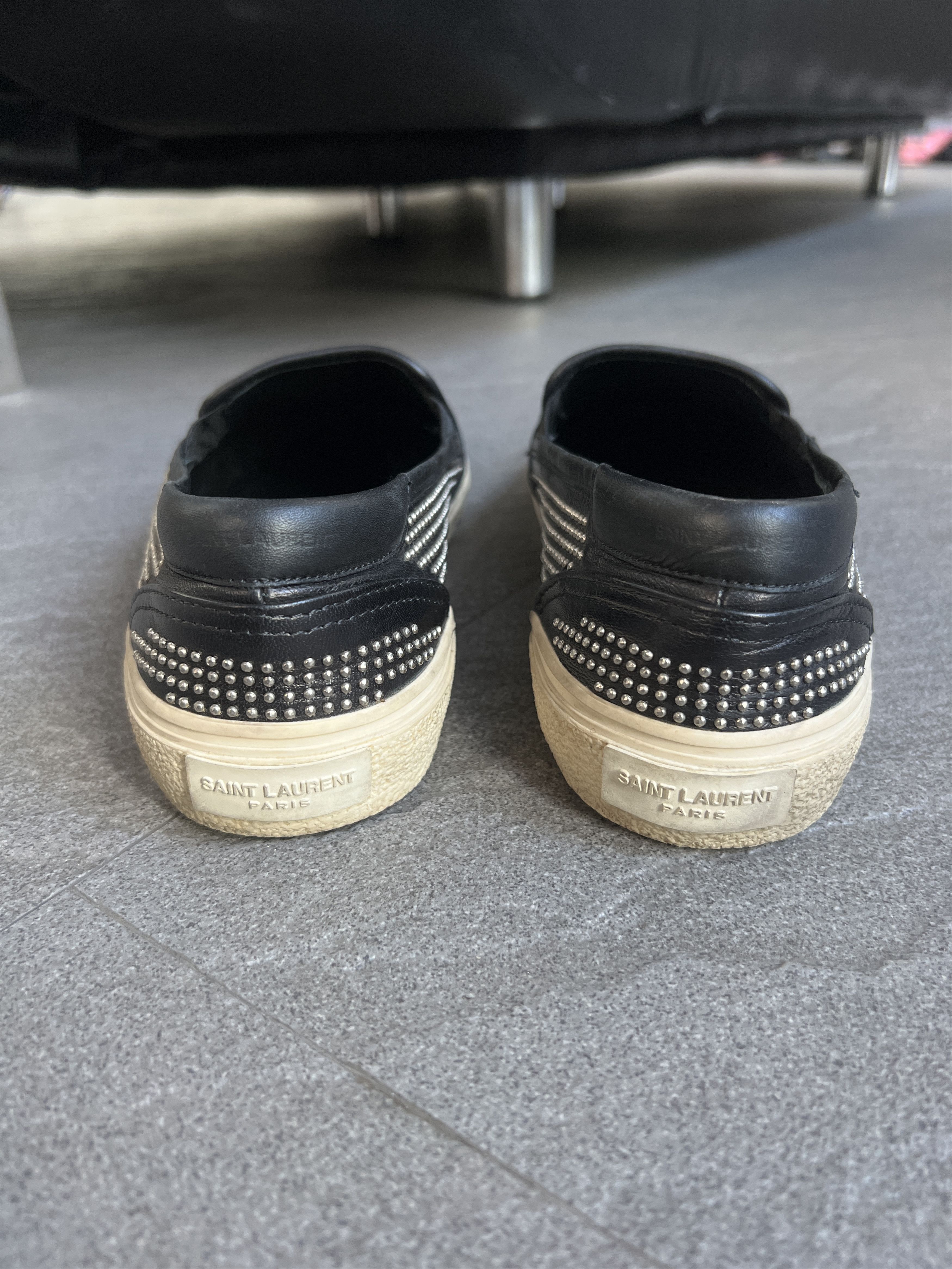Saint Laurent Paris Saint Laurent Slip Ons Studded Hedi Slimane EU42 Size US 9 / EU 42 - 5 Thumbnail