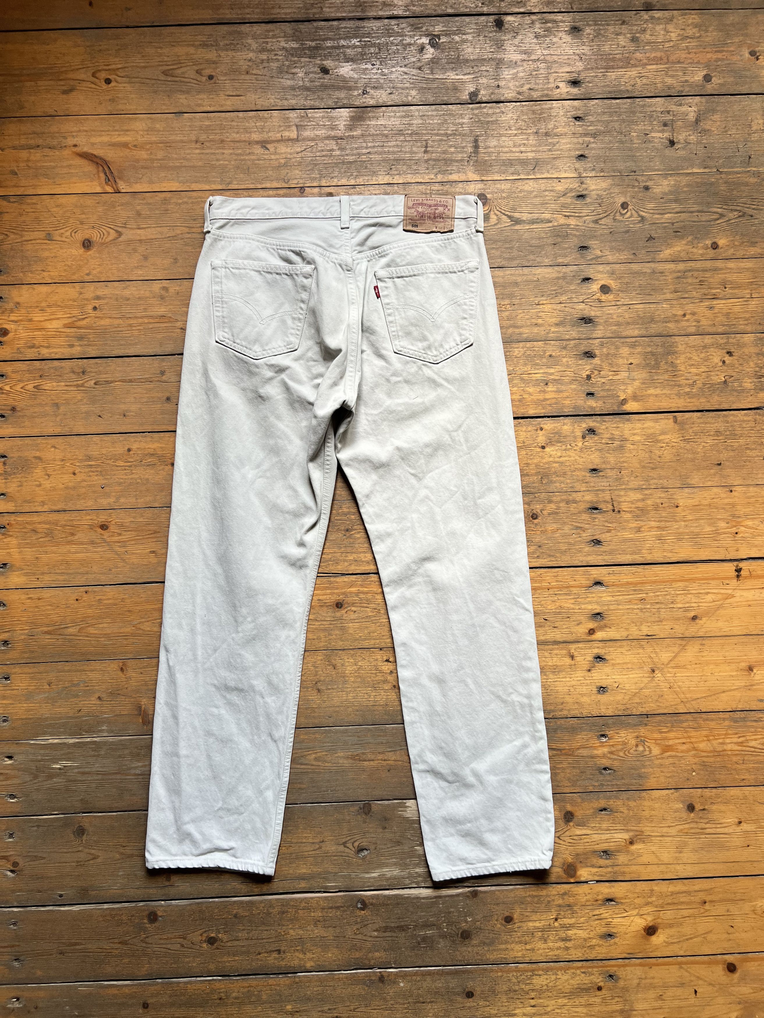 Levi's Vintage Clothing Levis Vintage Denime Heavy Chino Jeans Pants Size US 36 / EU 52 - 4 Thumbnail