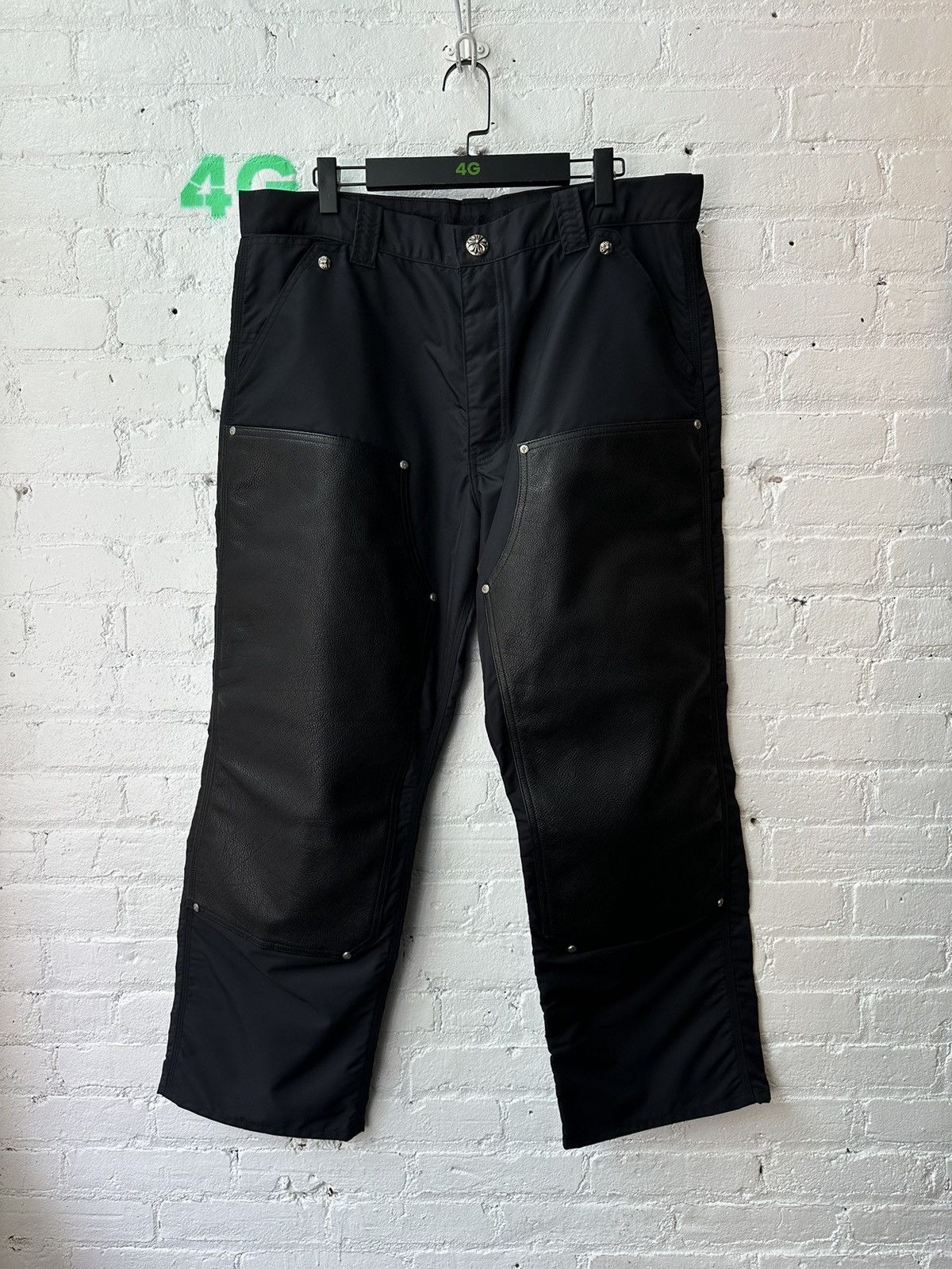 Chrome Hearts DOUBLE KNEE CHROME HEARTS PANTS Size US 38 / EU 54 - 1 Thumbnail