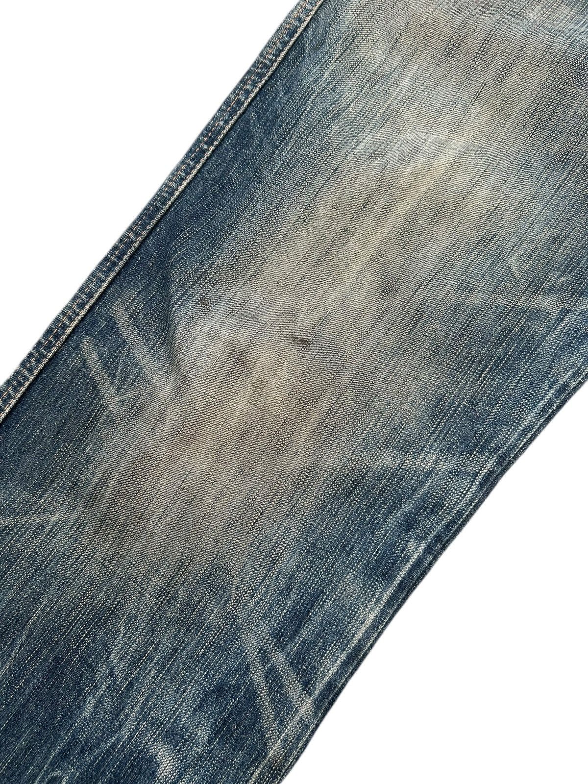 Kapital Vintage Edwin Rusty Mudwash Distressed Denim Jeans Size US 32 / EU 48 - 12 Thumbnail