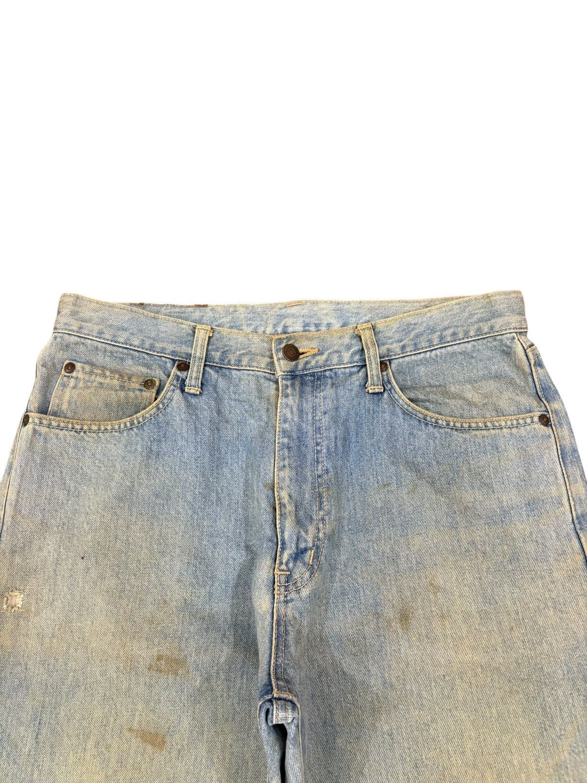 Edwin Vintage Edwin 1994 Mud Wash Distressed Loose Baggy Jeans Size US 34 / EU 50 - 4 Thumbnail