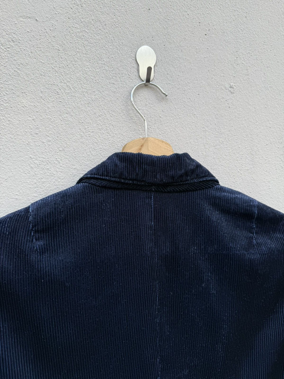 Blue Blue Japan 🔥RARE🔥BLUEBLUE JAPAN Pure Indigo “Arigato” Corduroy Blazer Size 40S - 8 Thumbnail