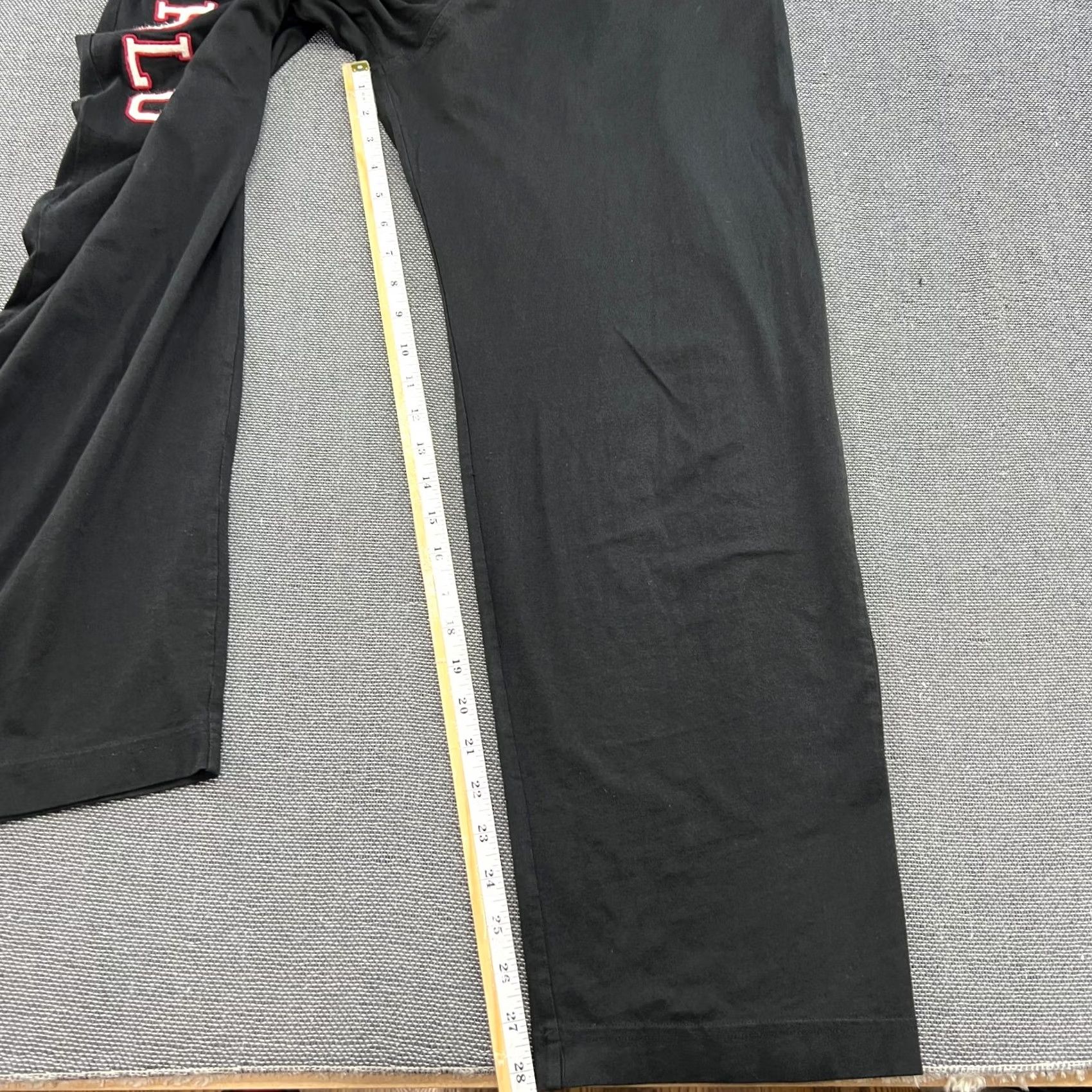 Ralph Lauren Polo Ralph Lauren Mens Sleepwear Pants XL Pony Spellout Black Drawstring Pijama Size US XL / EU 56 / 4 - 6 Thumbnail