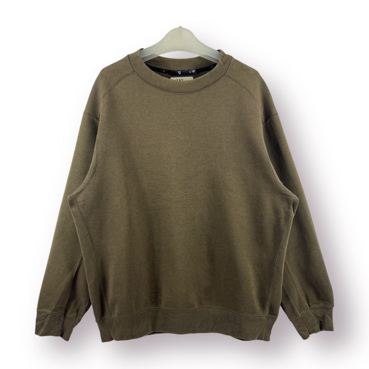 Jil Sander × Uniqlo 🔥 Uniqlo Japan Jil Sander plain Roundneck Sweatshirt - L Size US L / EU 52-54 / 3 - 1 Thumbnail