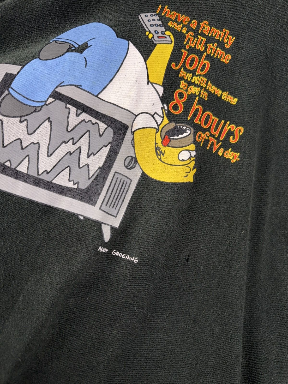Cartoon Network × The Simpsons Vintage 00s The Simpsons Homer Promo 2001 Logo T-shirt Size US M / EU 48-50 / 2 - 3 Thumbnail