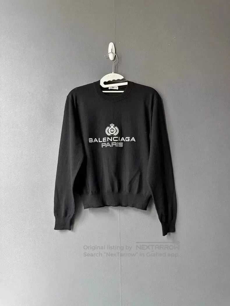 Balenciaga Balenciaga Crown Wheat Ear Sweater. Size US XS / EU 42 / 0 - 1 Thumbnail