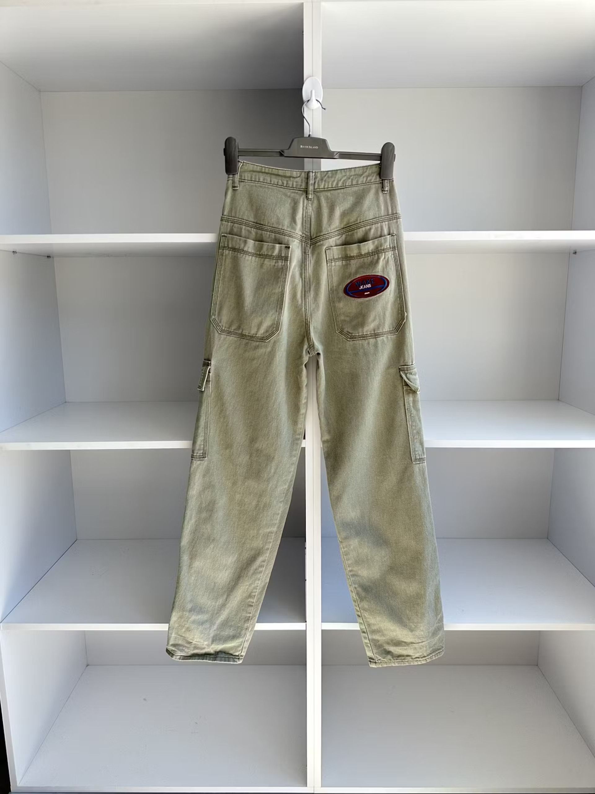 Vintage Wake Skateboard Baggy Multipocket Jeans