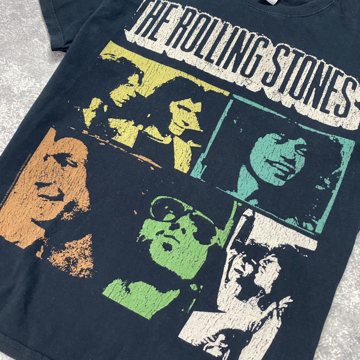 Band Tees Vintage The Rolling Stones 2012 big face logo rock band tee Size US L / EU 52-54 / 3 - 5 Thumbnail