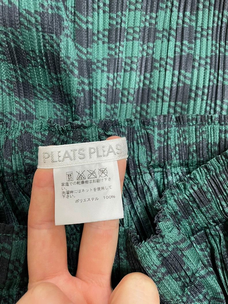 Issey Miyake Issey Miyake size:1 Green checkered pants Size 42" / US 20 - 4 Thumbnail