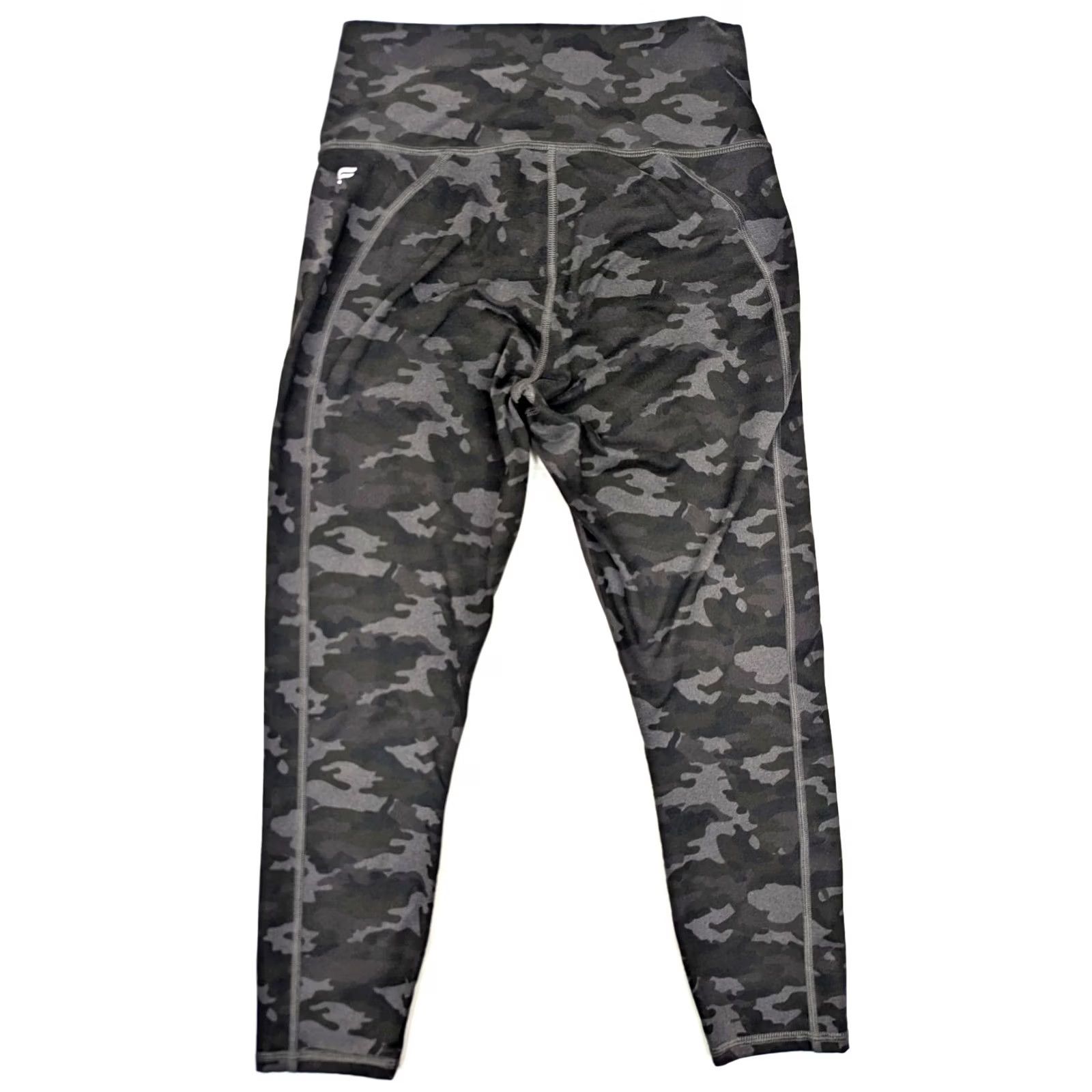 Fabletics Fabletics Leggings Camouflage Black Gray Women M Athletic Skinny Inseam 22 Compression Activewear CrossFit Running Athleisure Shorts? Size 32" / US 10 / IT 46 - 7 Thumbnail