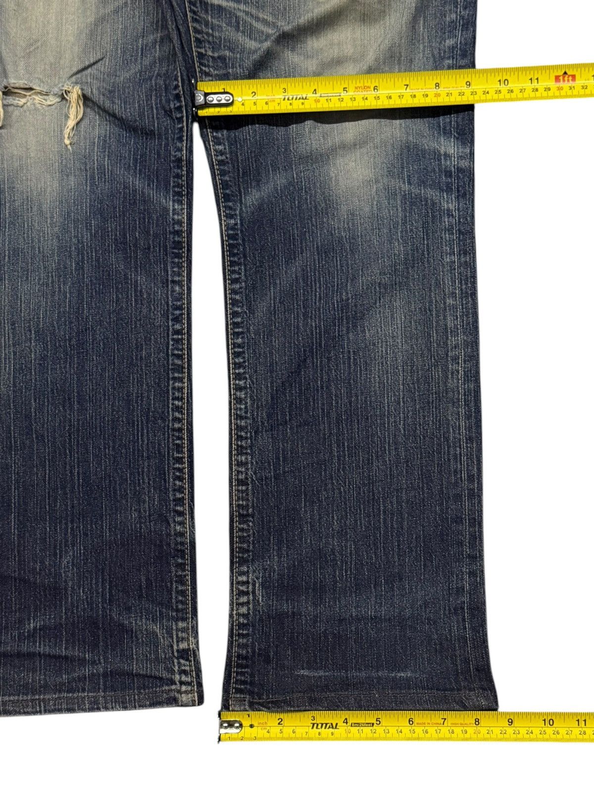 Edwin Vintage Edwin Blue Trip Japan Denim Jeans | Vintage Fade W35 Size US 35 - 18 Thumbnail