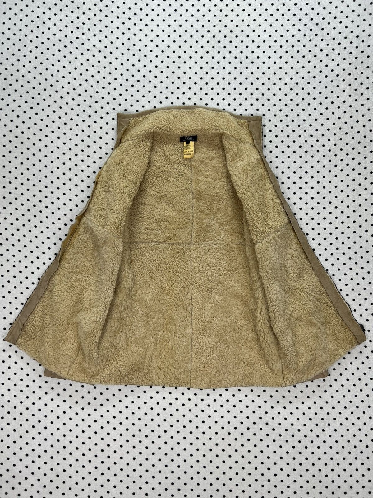 A.P.C. A.P.C. Rue De Fleurus Paris Dirty Shearling Jacket Size US S / EU 44-46 / 1 - 7 Thumbnail