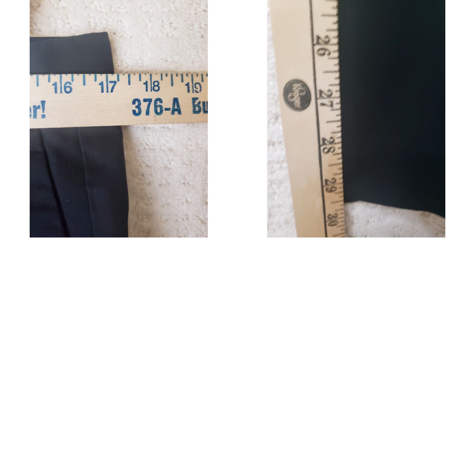Banana Republic Banana Republic Slim Fit Dress Pants Men 33 Waist 30 Inseam Black Non-Iron Straight Front Belt Loops N/A EUC Size US 33 - 9 Thumbnail