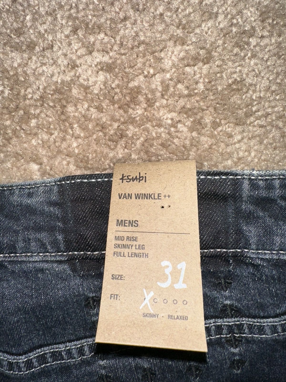 Ksubi VanWinkle Jean w/ Tote Bag Size US 31 - 6 Thumbnail