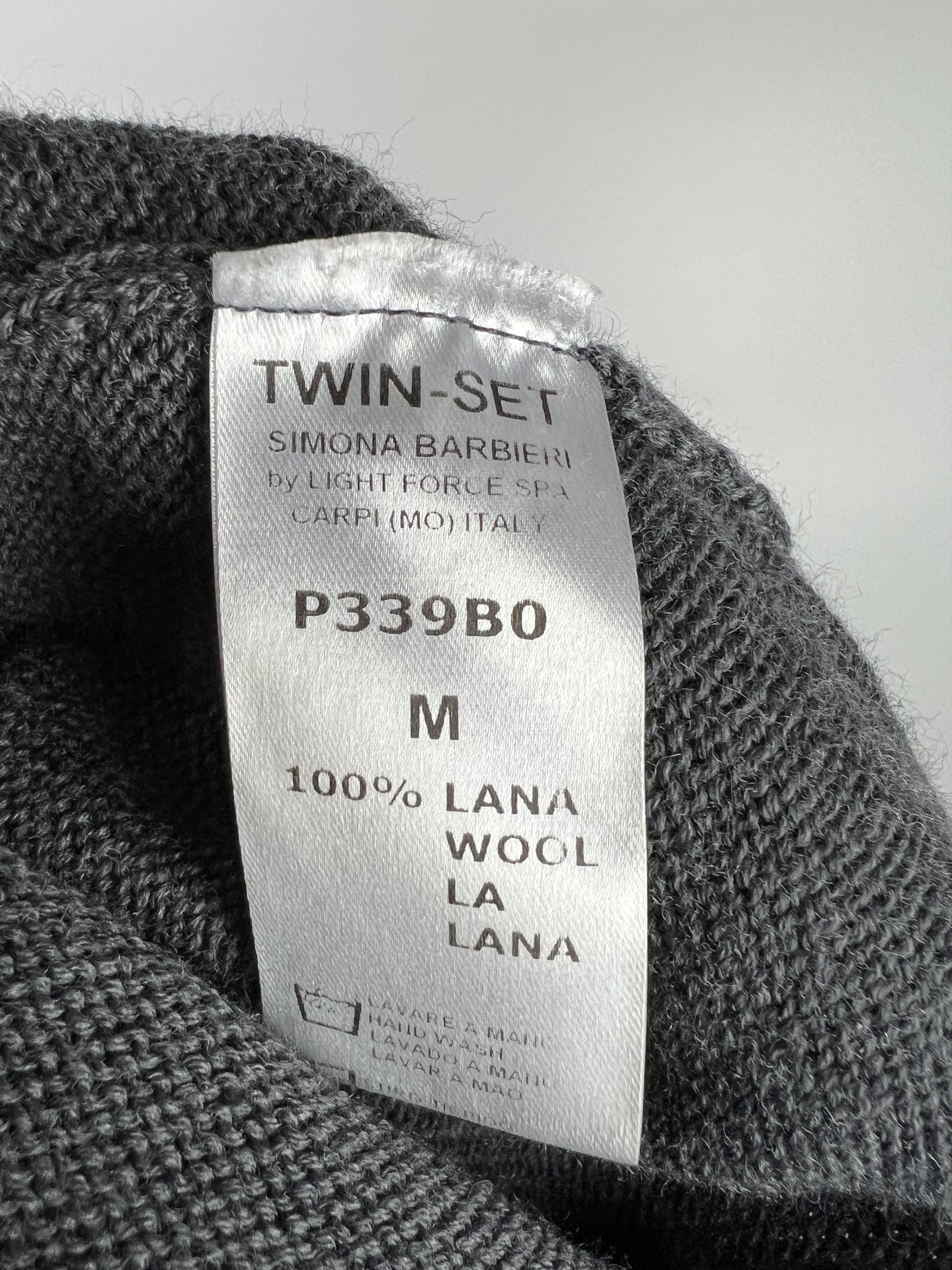 TWINSET Twin-Set Gray 100% Wool Dress Size M Size M / US 6-8 / IT 42-44 - 10 Thumbnail