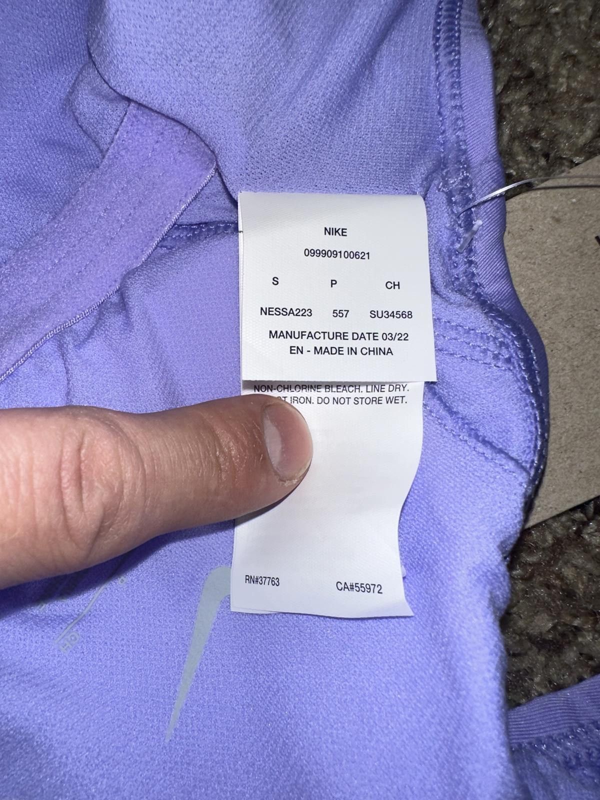 Designer Nike Women's Essential Solid U Back One Piece Swimsuit Size ONE SIZE - 4 Thumbnail
