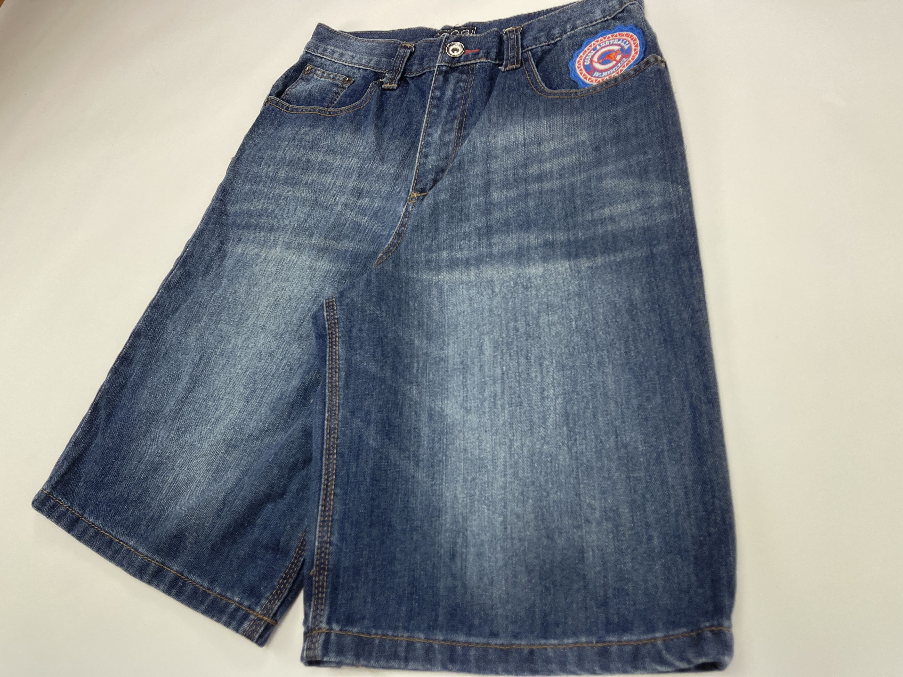 Coogi Coogi jeans shorts, vintage 90s hip hop 1990s skater Y2K 28 Size US 28 / EU 44 - 8 Thumbnail