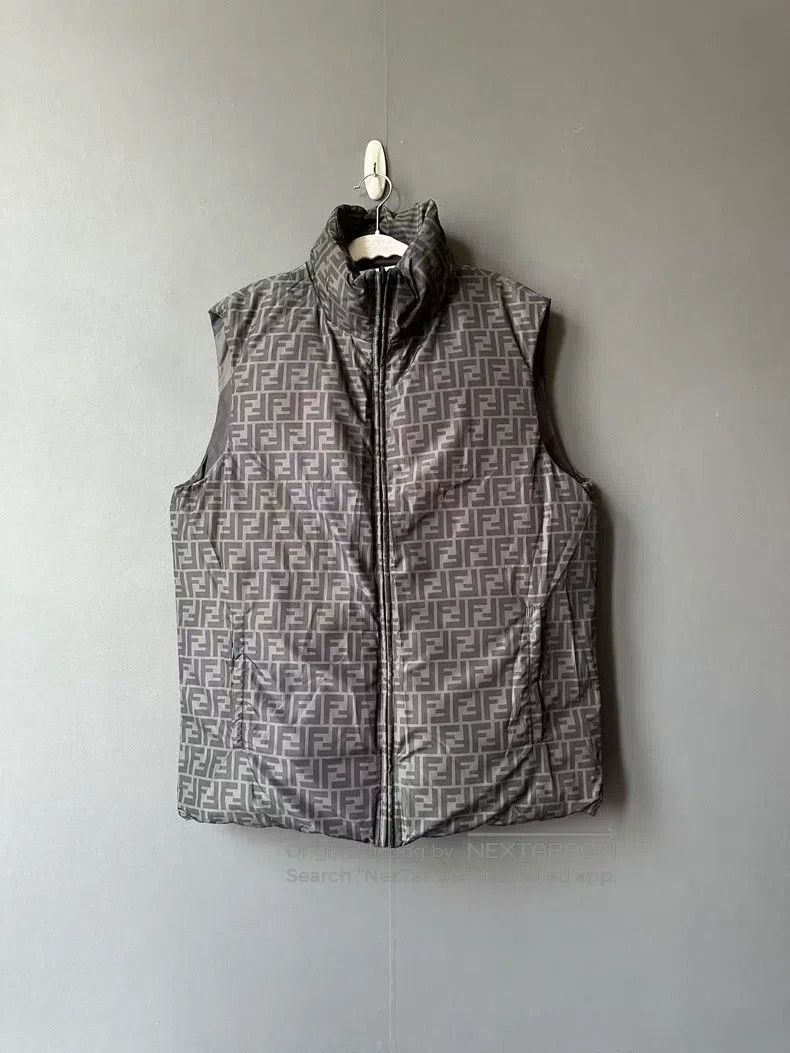 Fendi Fendi Double-Sided Down Vest Size US M / EU 48-50 / 2 - 1 Thumbnail