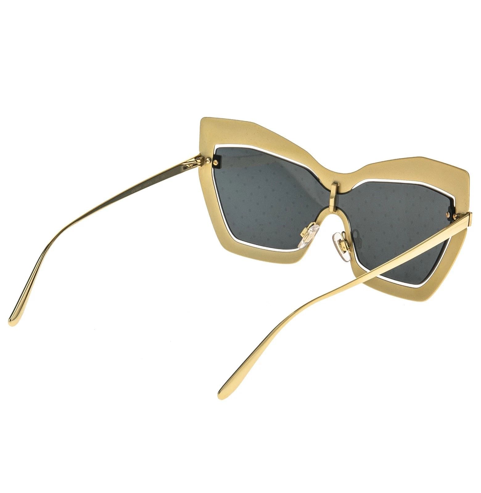 Dolce & Gabbana DOLCE & GABBANA DG2224 LOGO PLAQUE DG 2224 Gold Mirror Size ONE SIZE - 8 Thumbnail