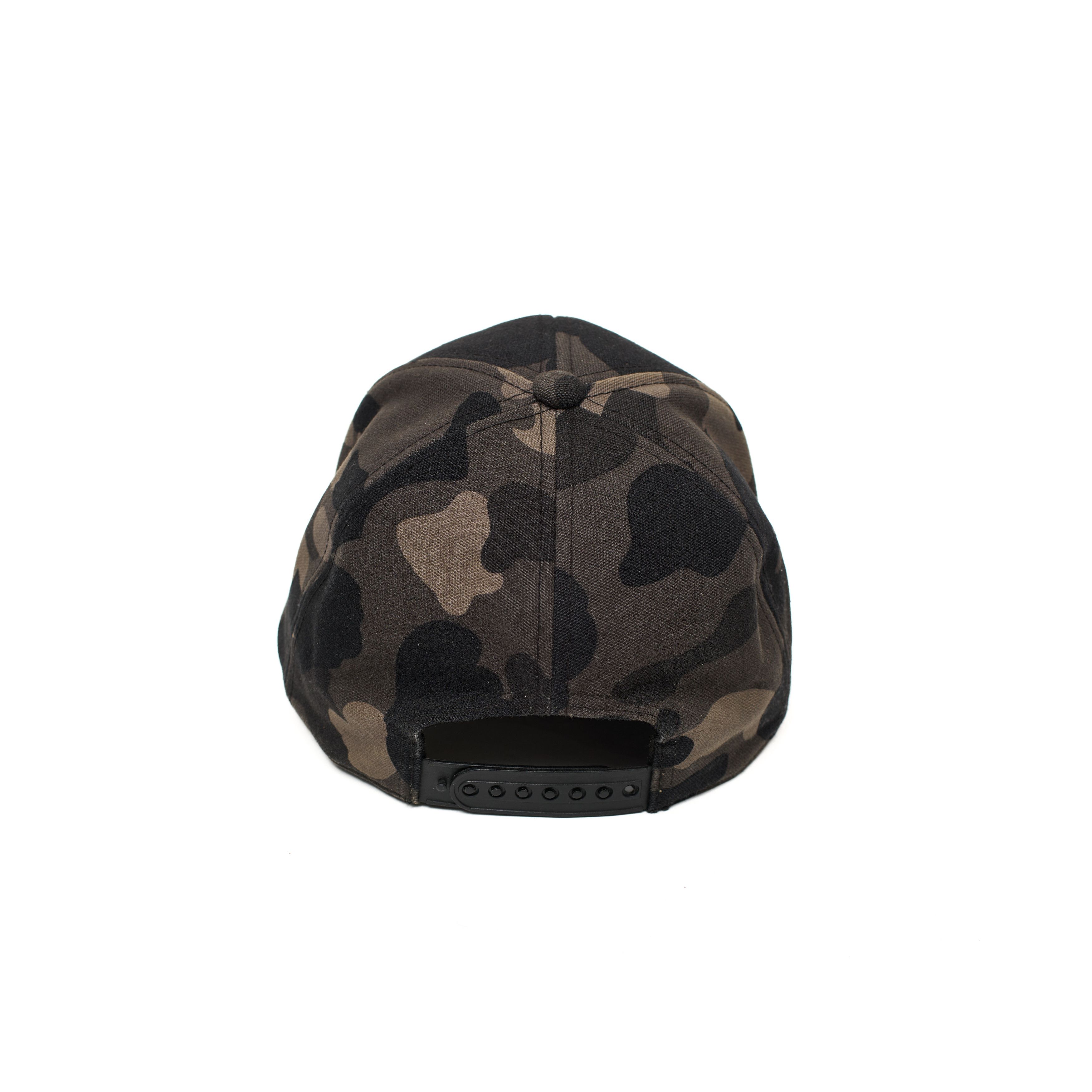 Bape × Carhartt Bape Carhartt Black Camo Hat 2006 Size ONE SIZE - 2 Thumbnail