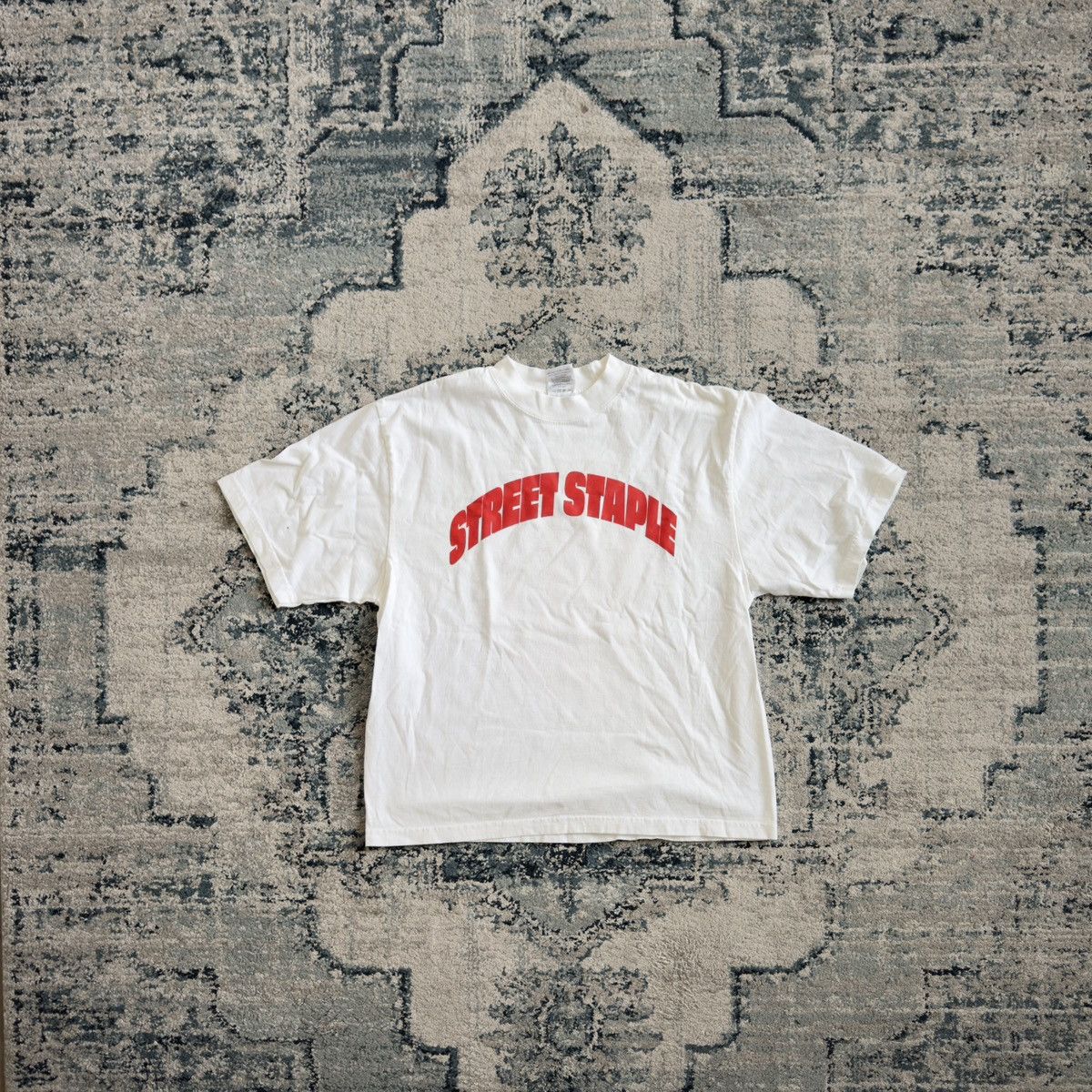 Vintage Virgil Abloh “STREET STAPLE” Streetwear Vintage Size US S / EU 44-46 / 1 - 1 Thumbnail